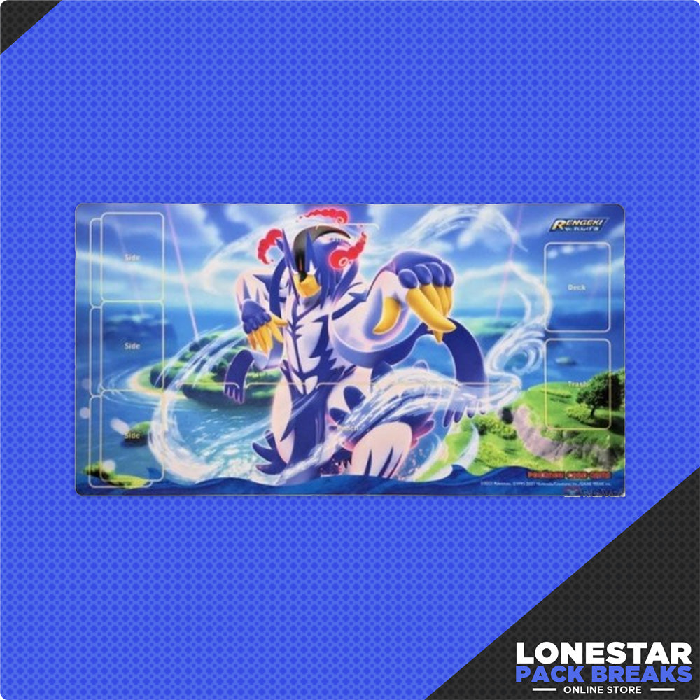 Pokemon Center 2021 Urshifu Rapid Strike Master Premium Half Rubber Playmat