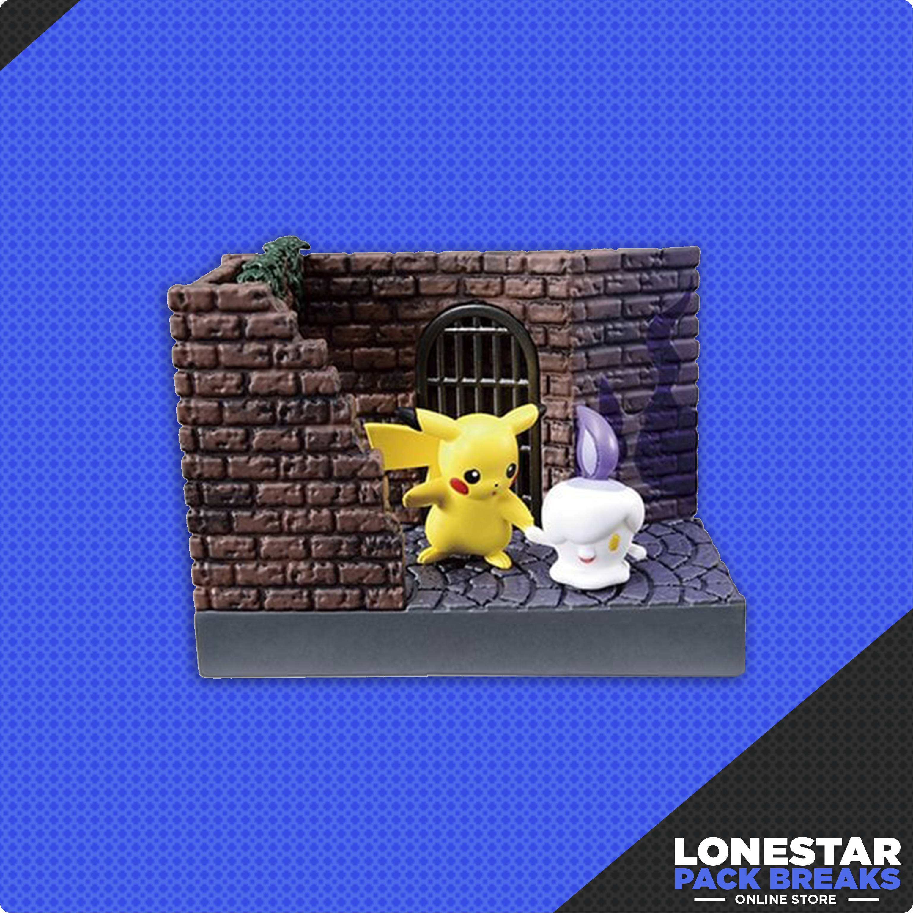 Pokemon Town Back Alley at Night