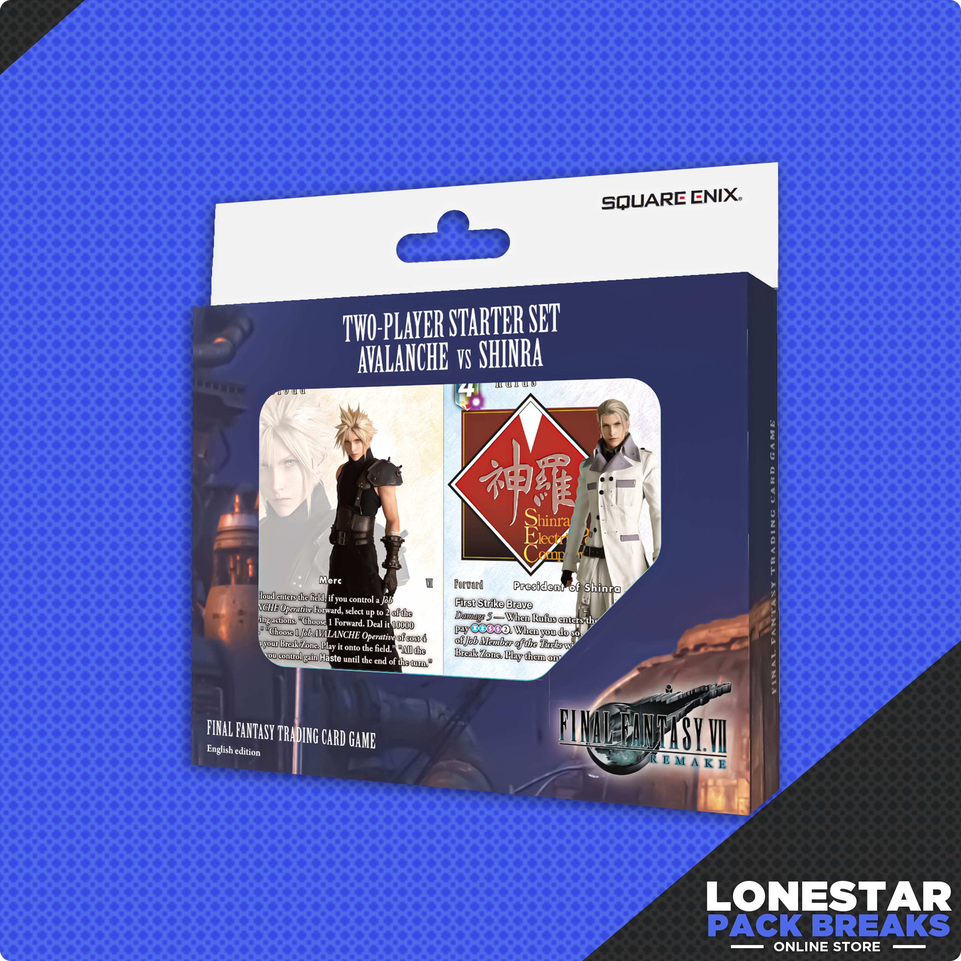 FINAL FANTASY TCG: TWO-PLAYER STARTER SET: AVALANCHE VS SHINRA