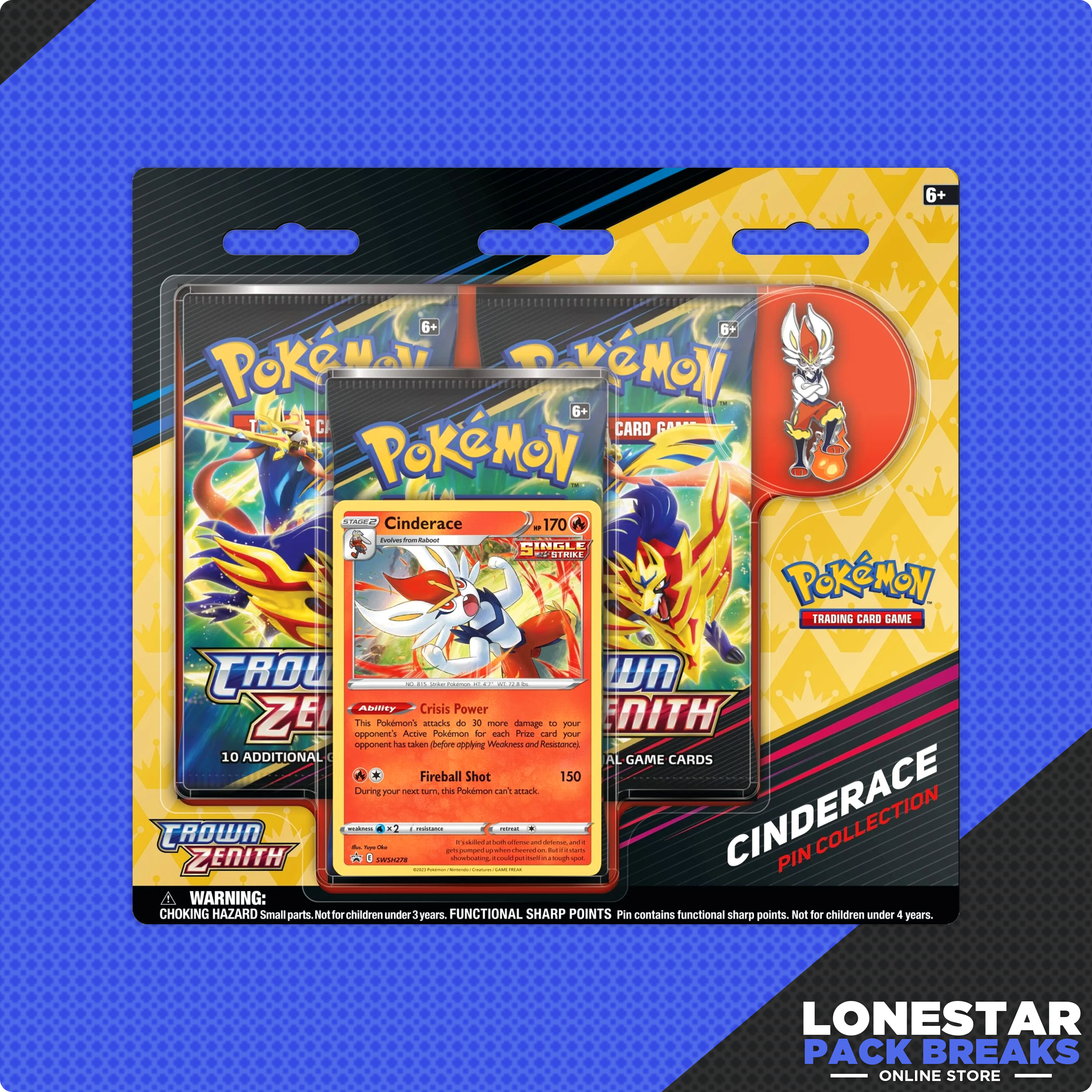 Crown Zenith 3 Pack Blister