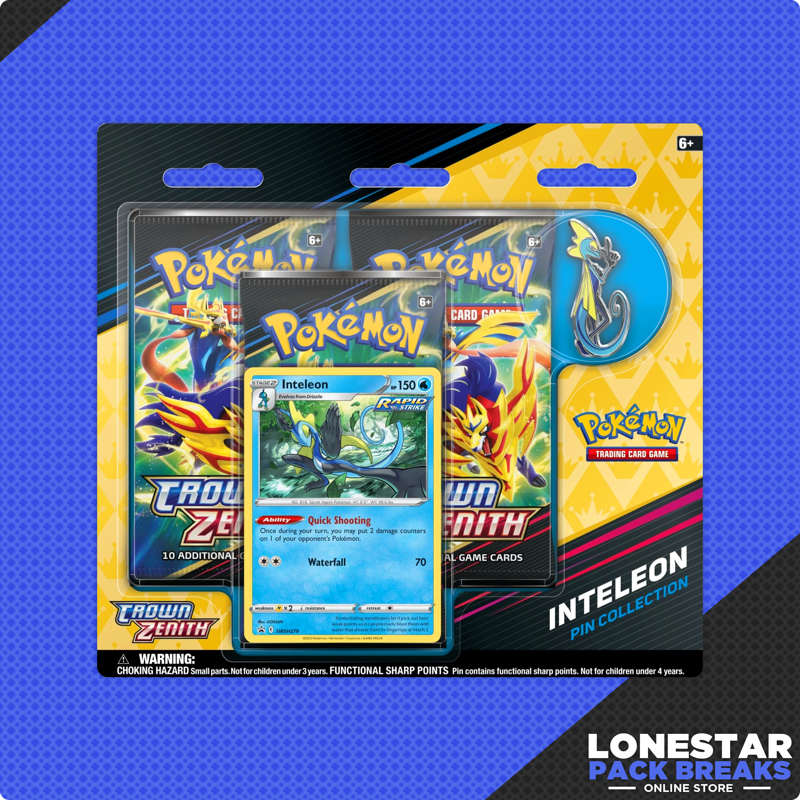 Crown Zenith 3 Pack Blister