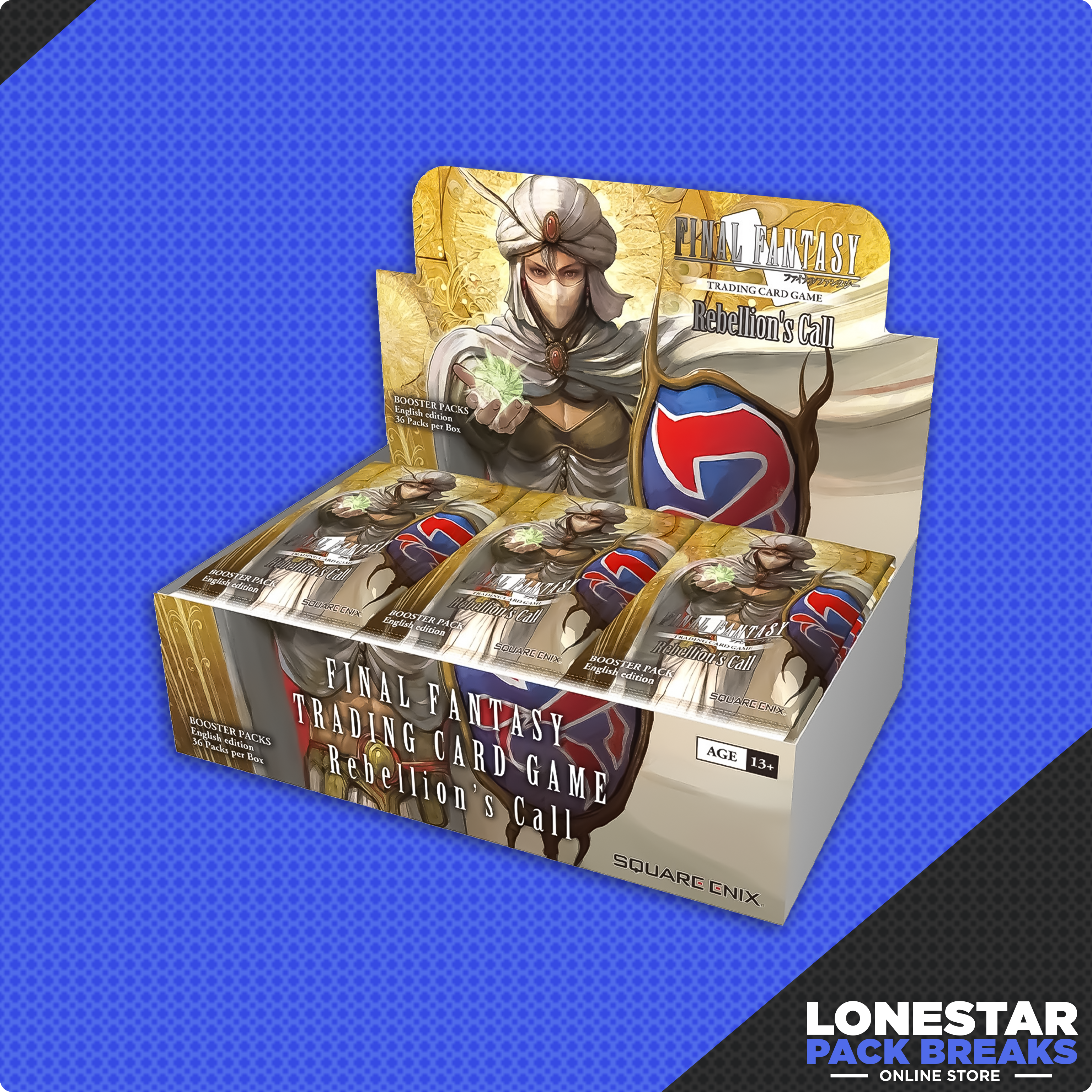FINAL FANTASY TCG: REBELLION'S CALL BOOSTER BOX - English