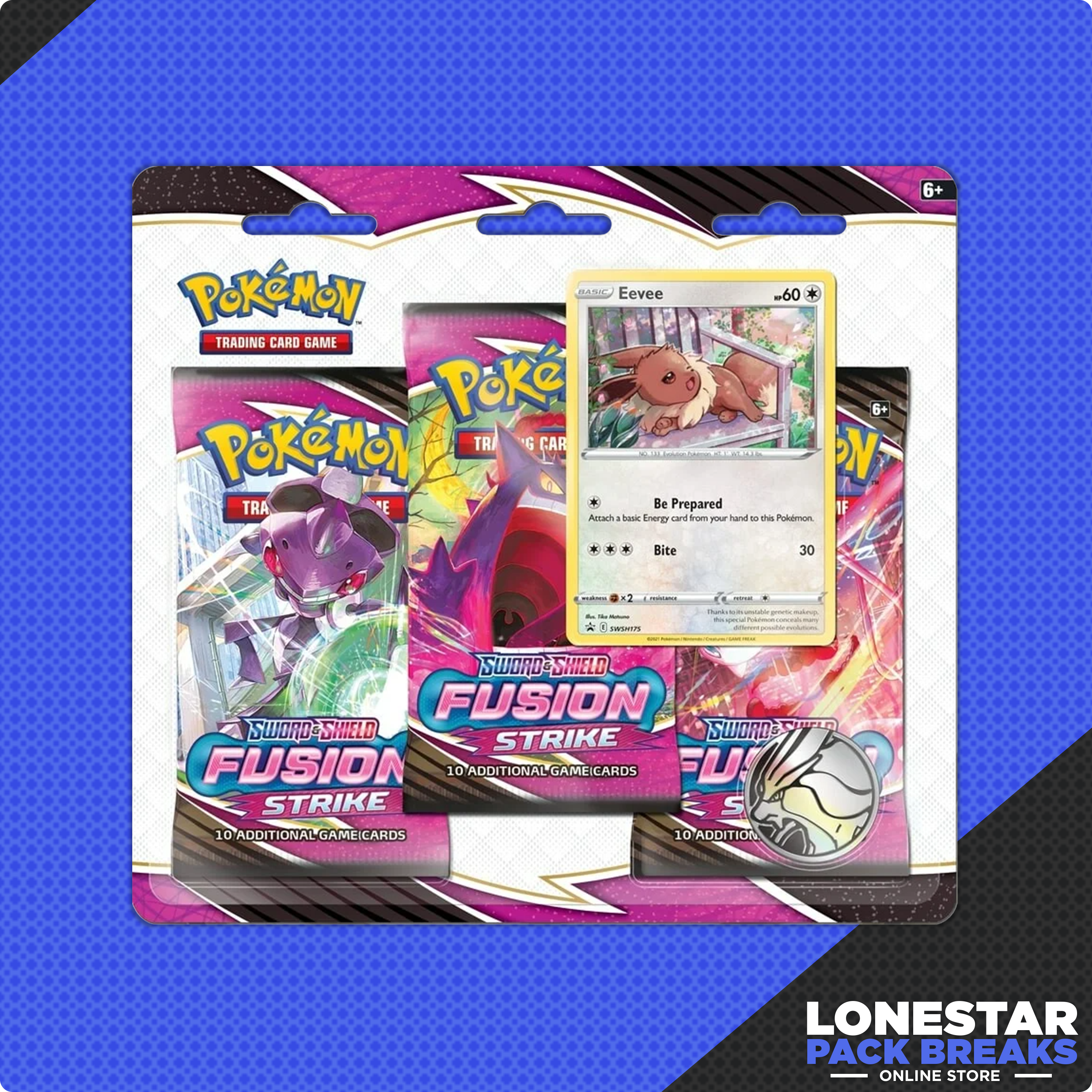 Fusion Strike 3 Pack Blister