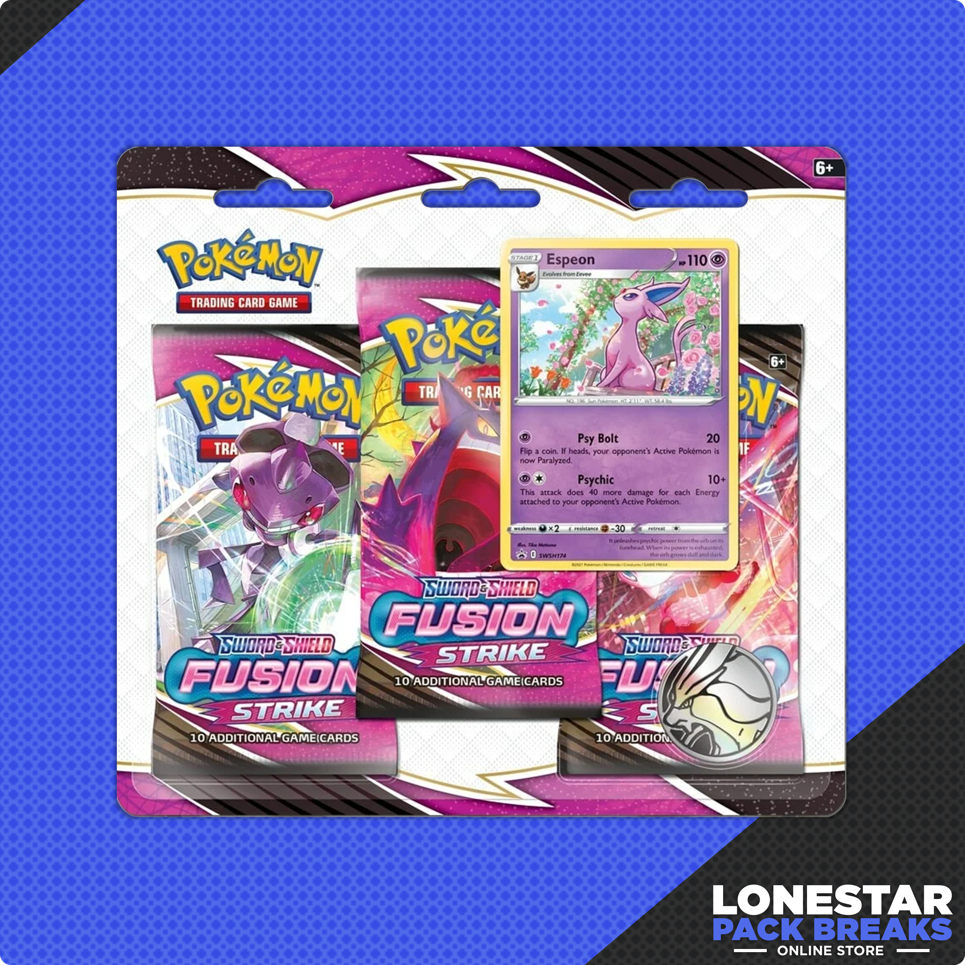 Fusion Strike 3 Pack Blister