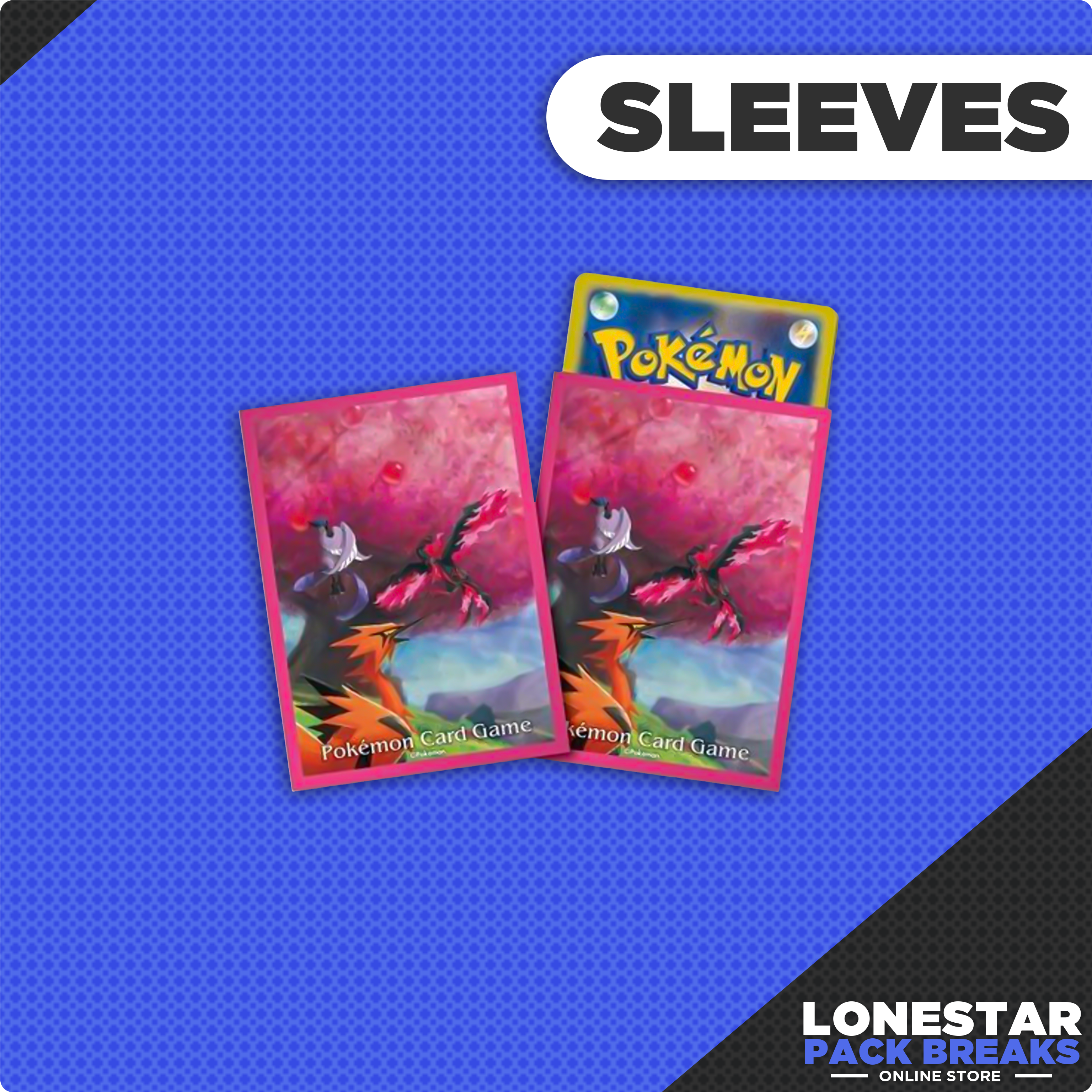 Galarian Bird Trio Pokemon Center Japan Sleeves