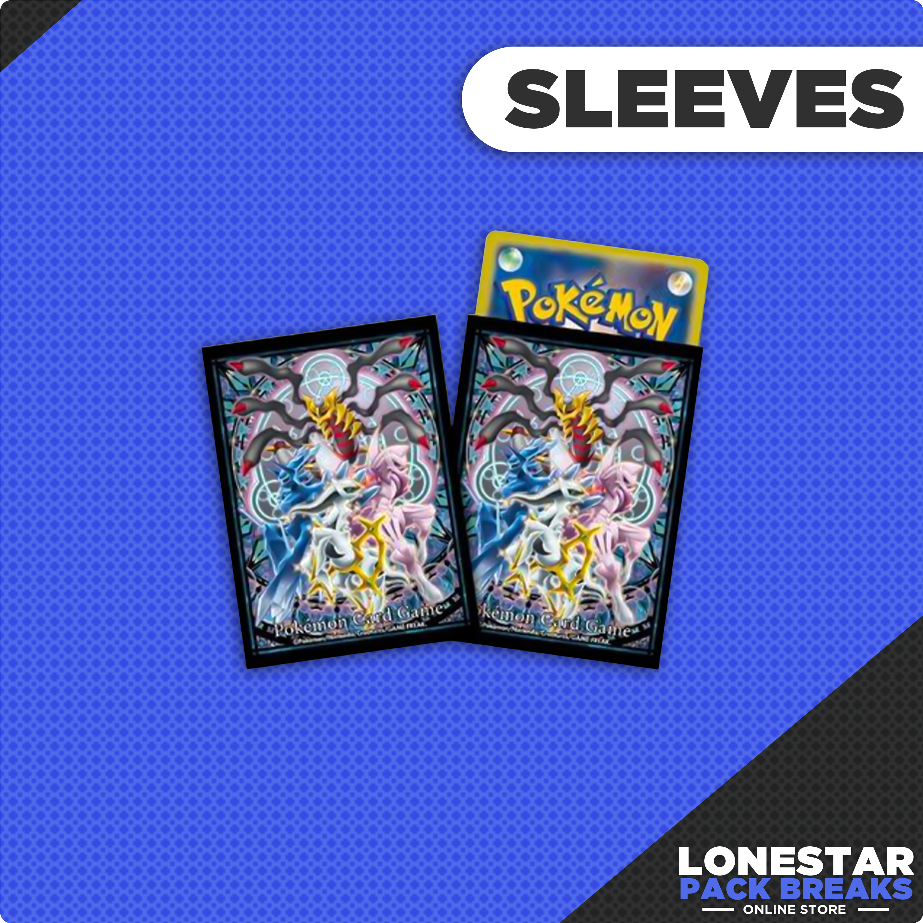 Poké-God Squad Pokemon Center Japan Sleeves