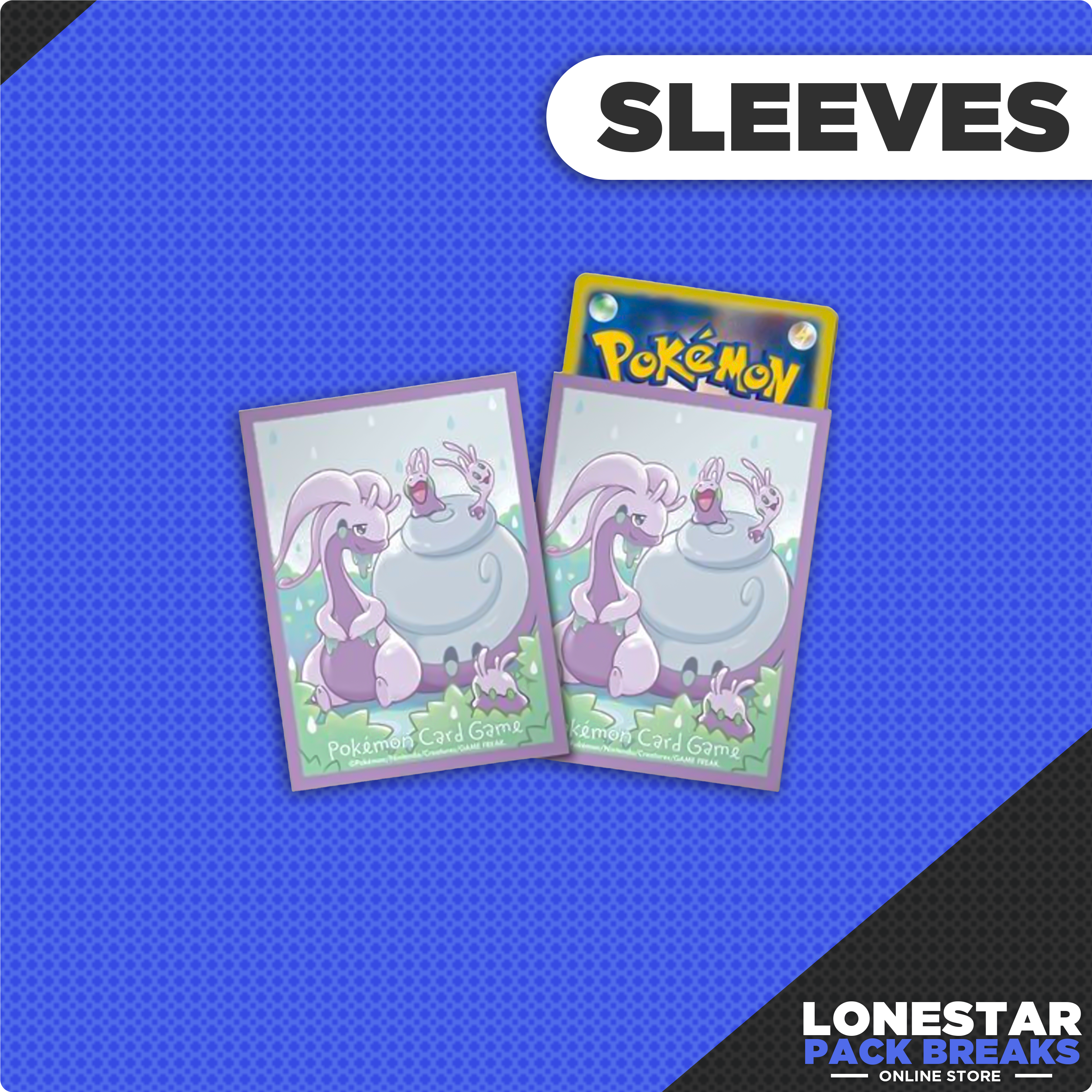 Hisuian Goodra Goomy Pokemon Center Japan Sleeves