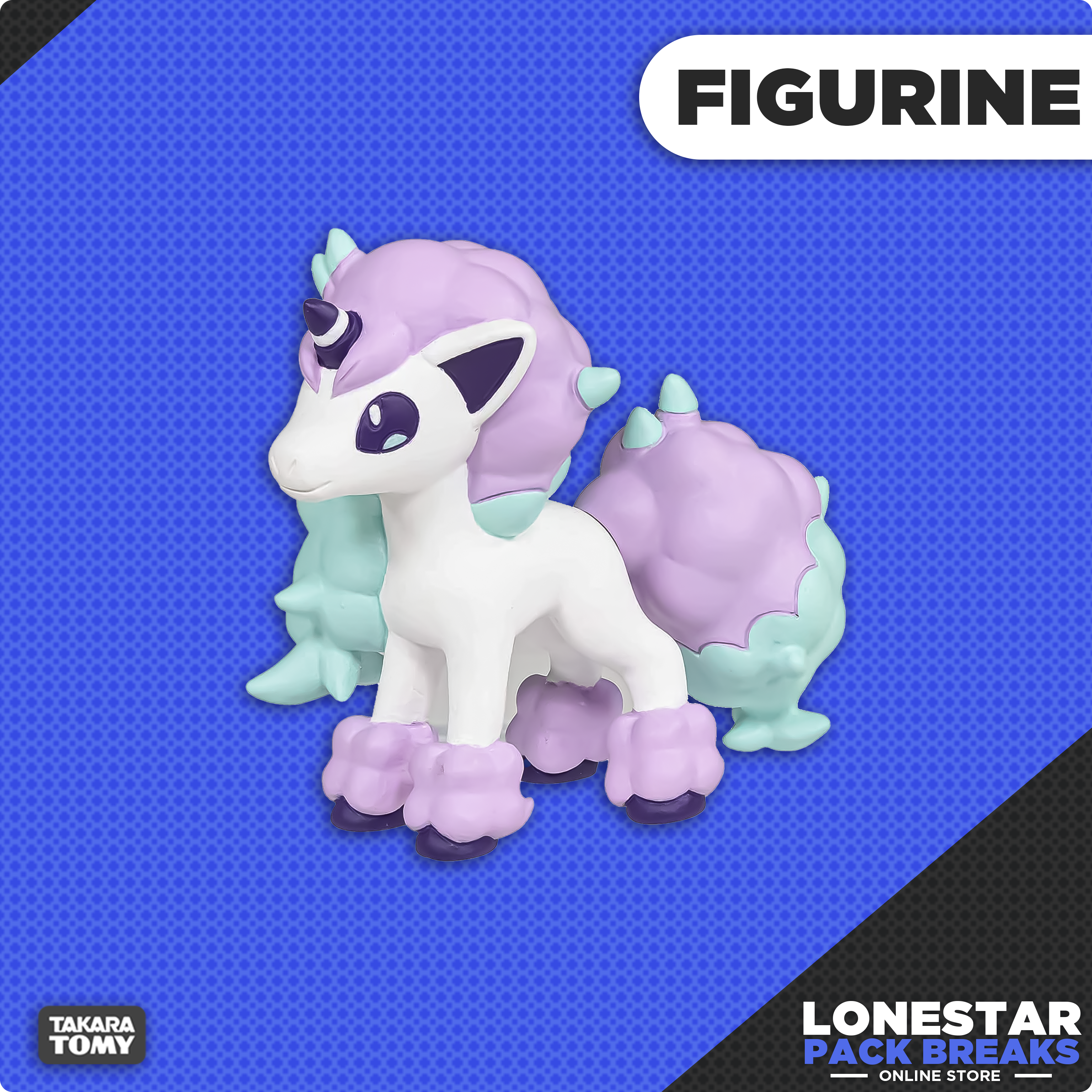 Takara Tomy Galarian Ponyta Figure