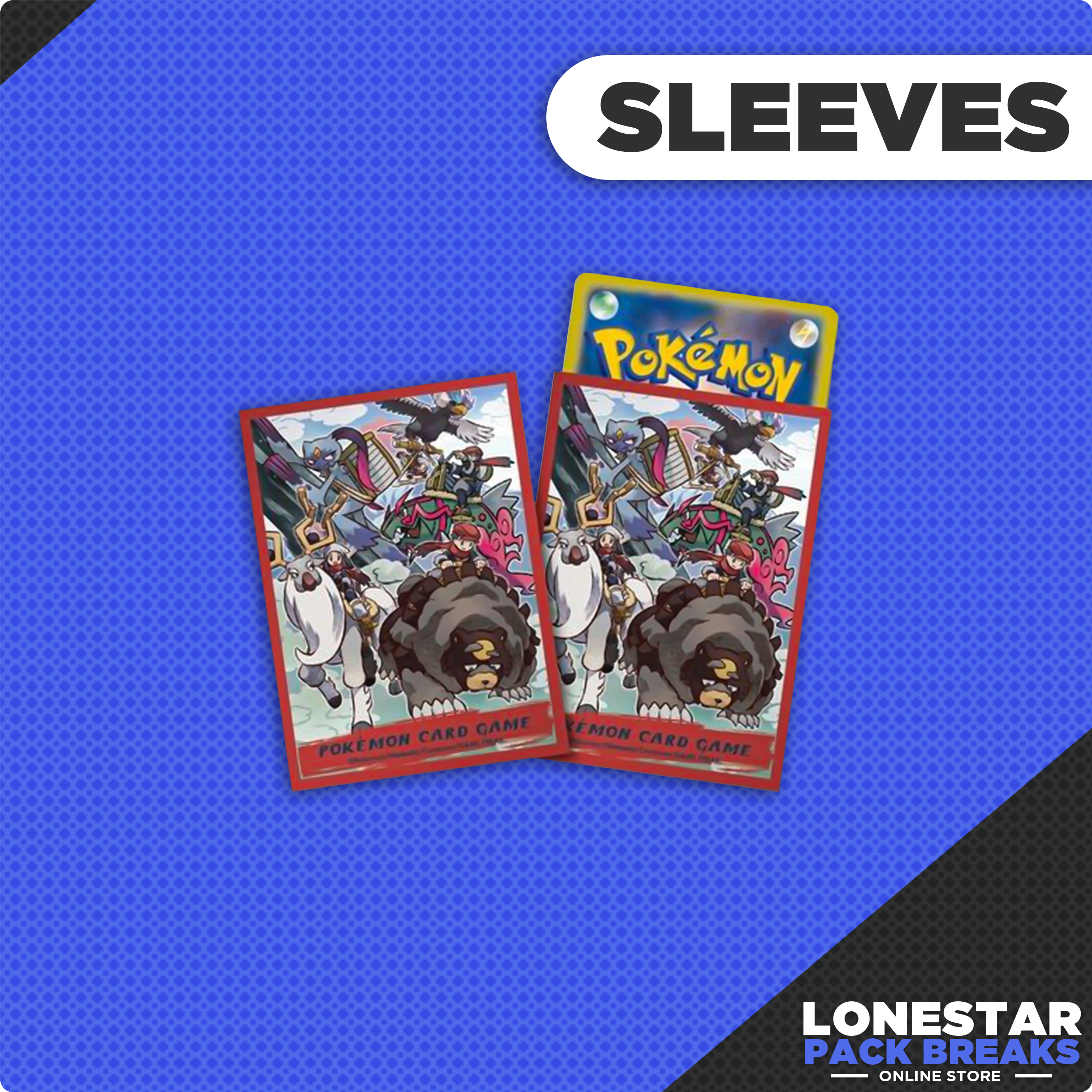 Hisuian Gang Pokemon Center Japan Sleeves