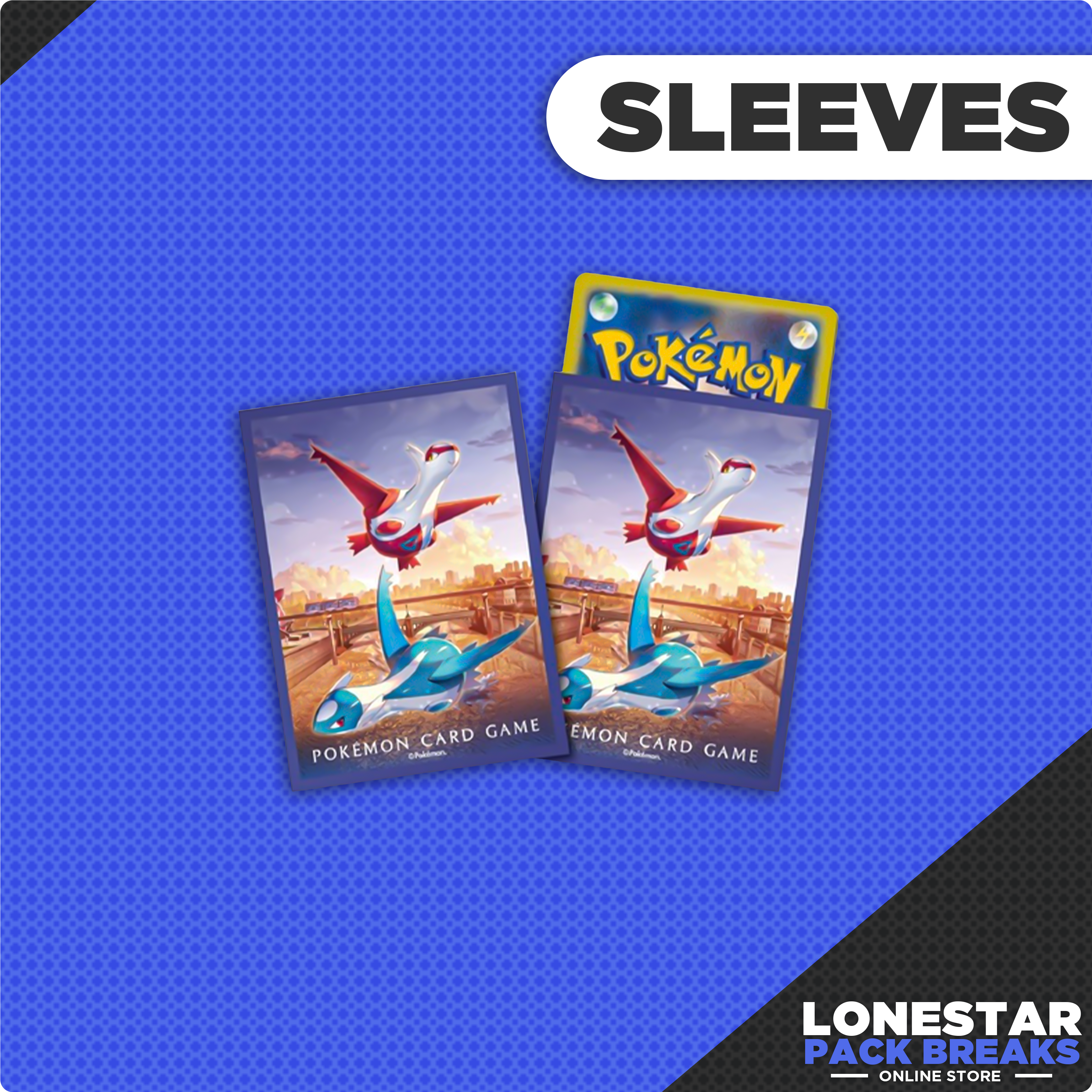 Latios Latias Pokemon Center Japan Sleeves