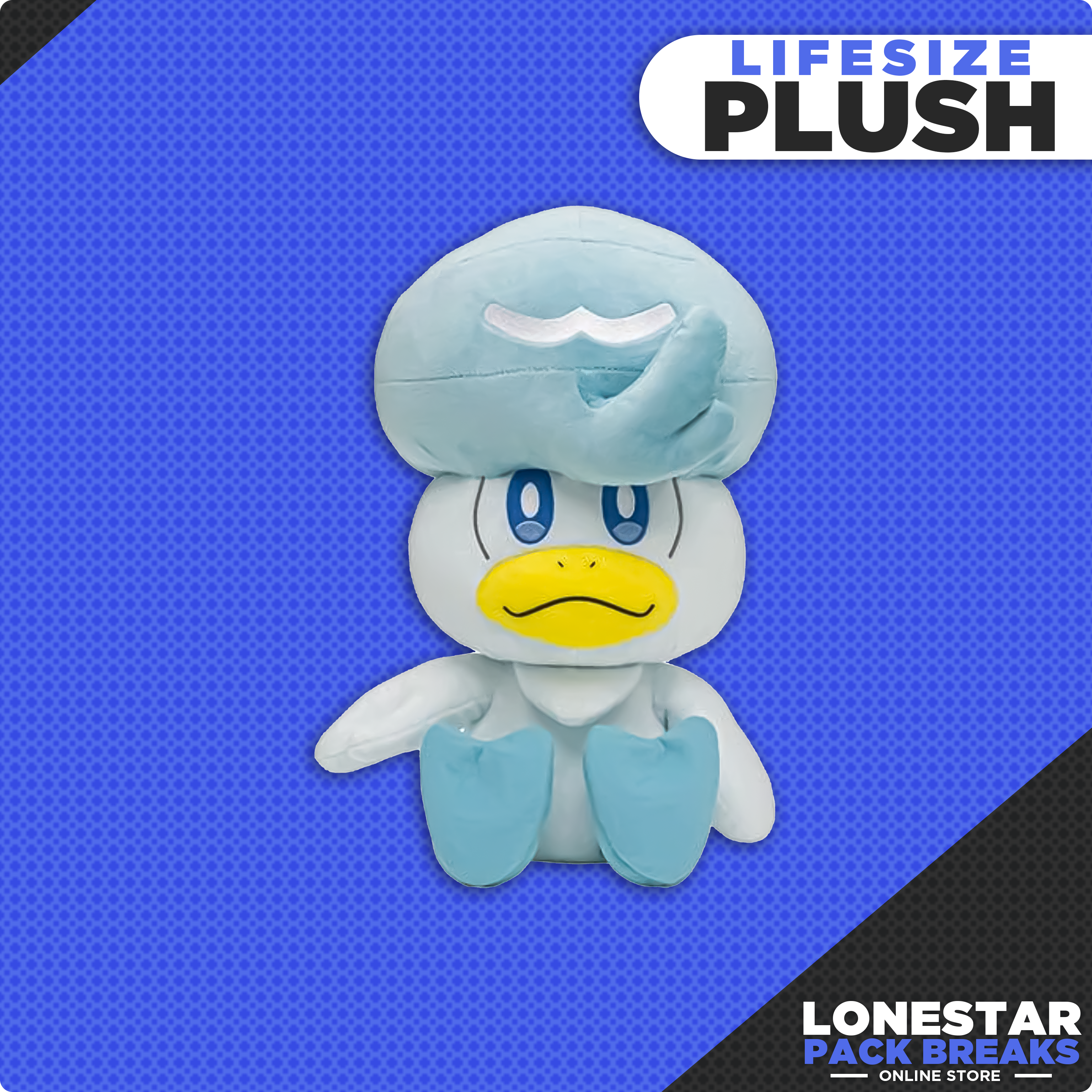 QUAXLY Lg Lifesize Pokemon Center JPN Plushie