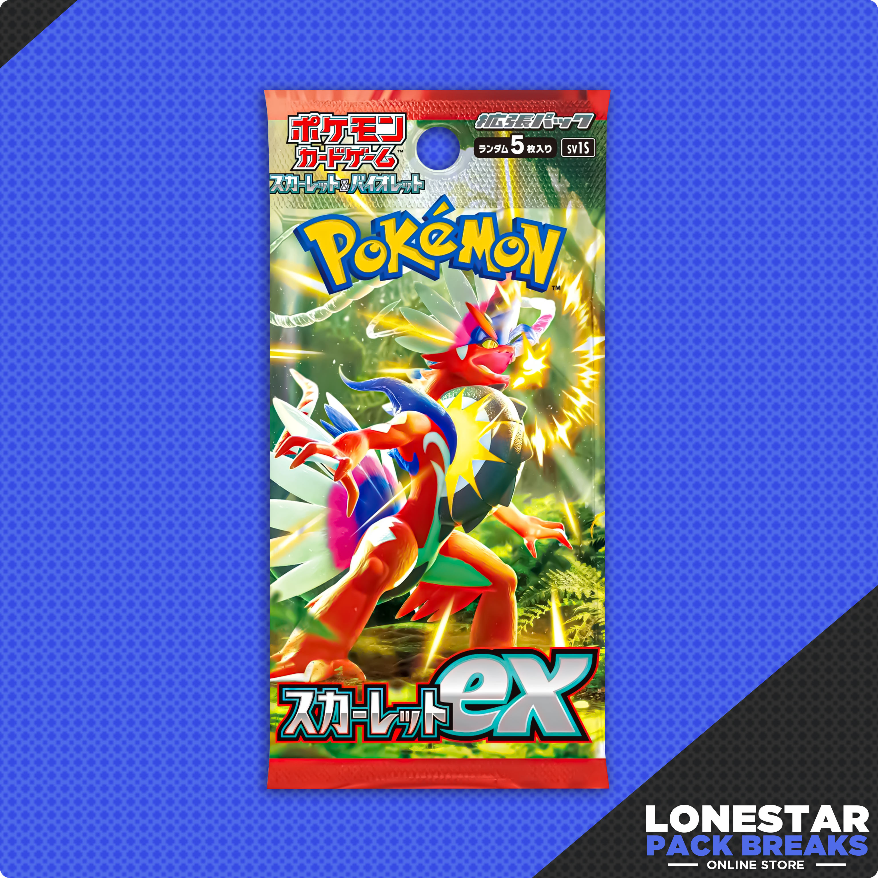 Scarlet ex sv1S Booster Pack-Japanese