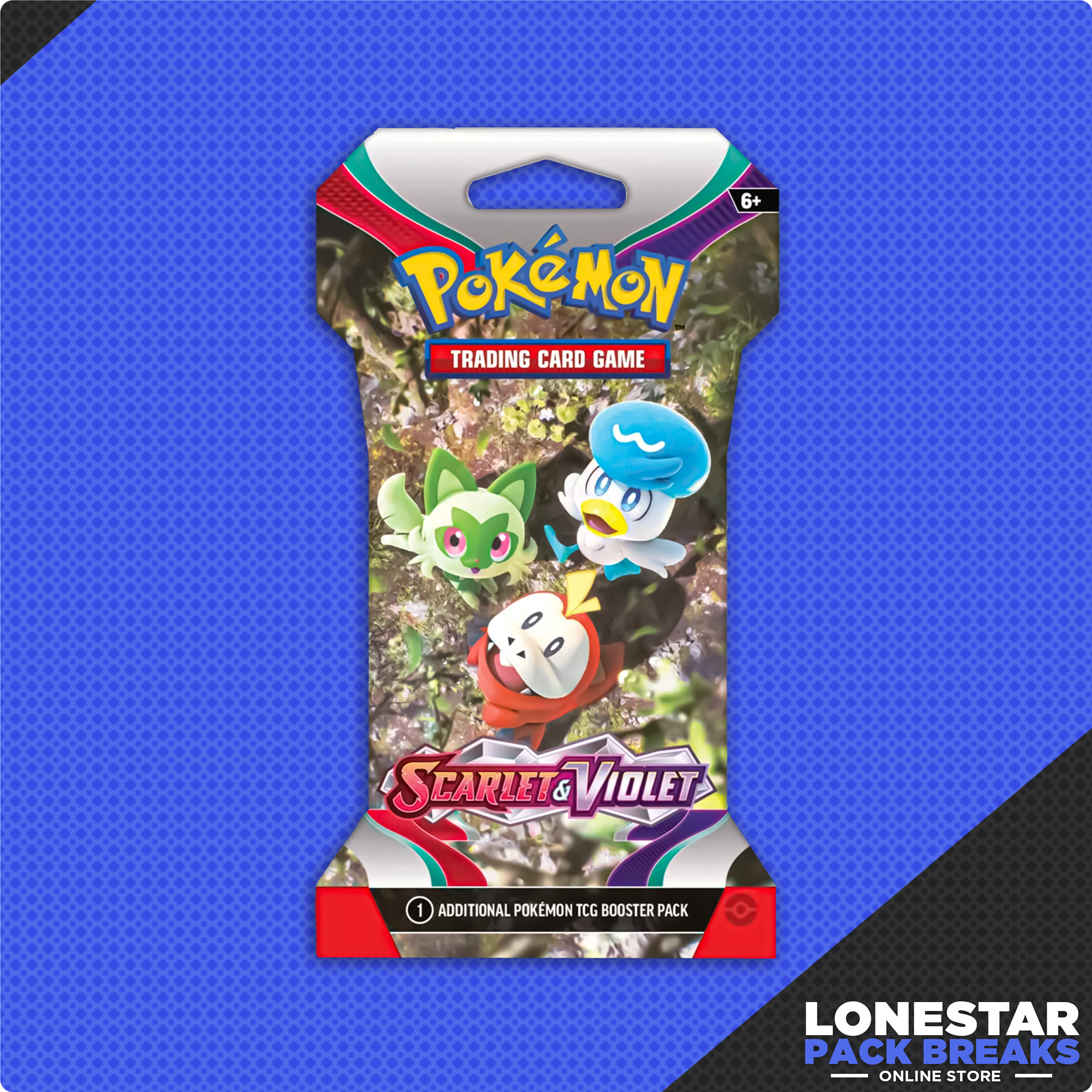 Pokemon Scarlet and Violet Sleeved Booster Pack