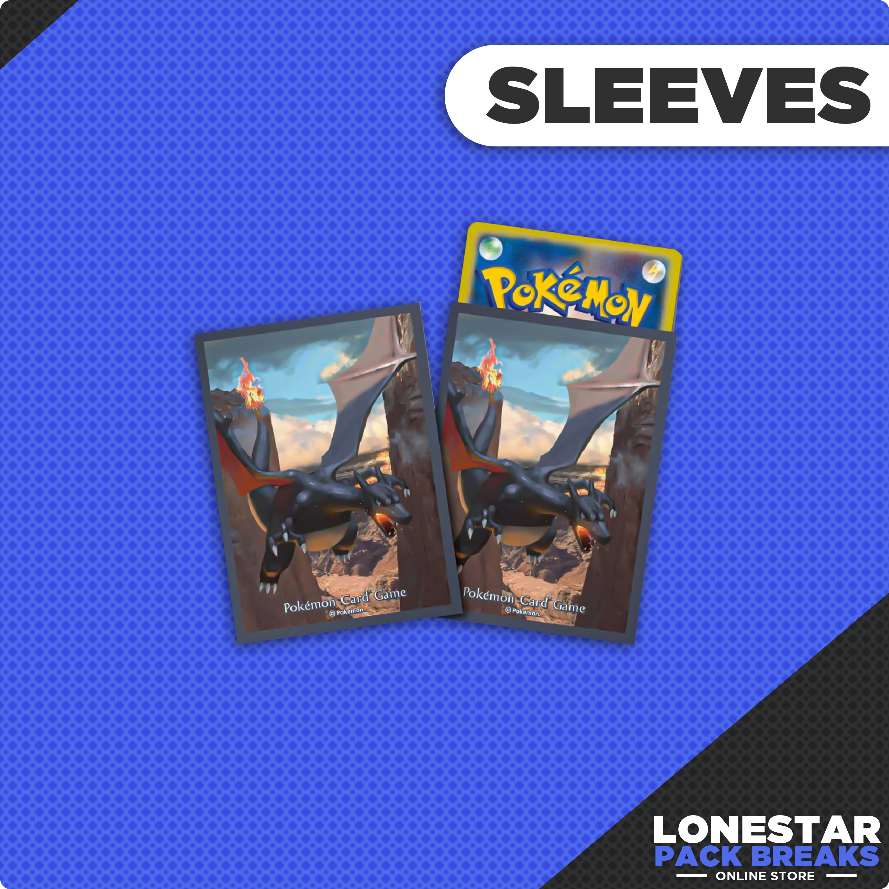 Shiny Charizard Pokemon Center Japan Sleeves