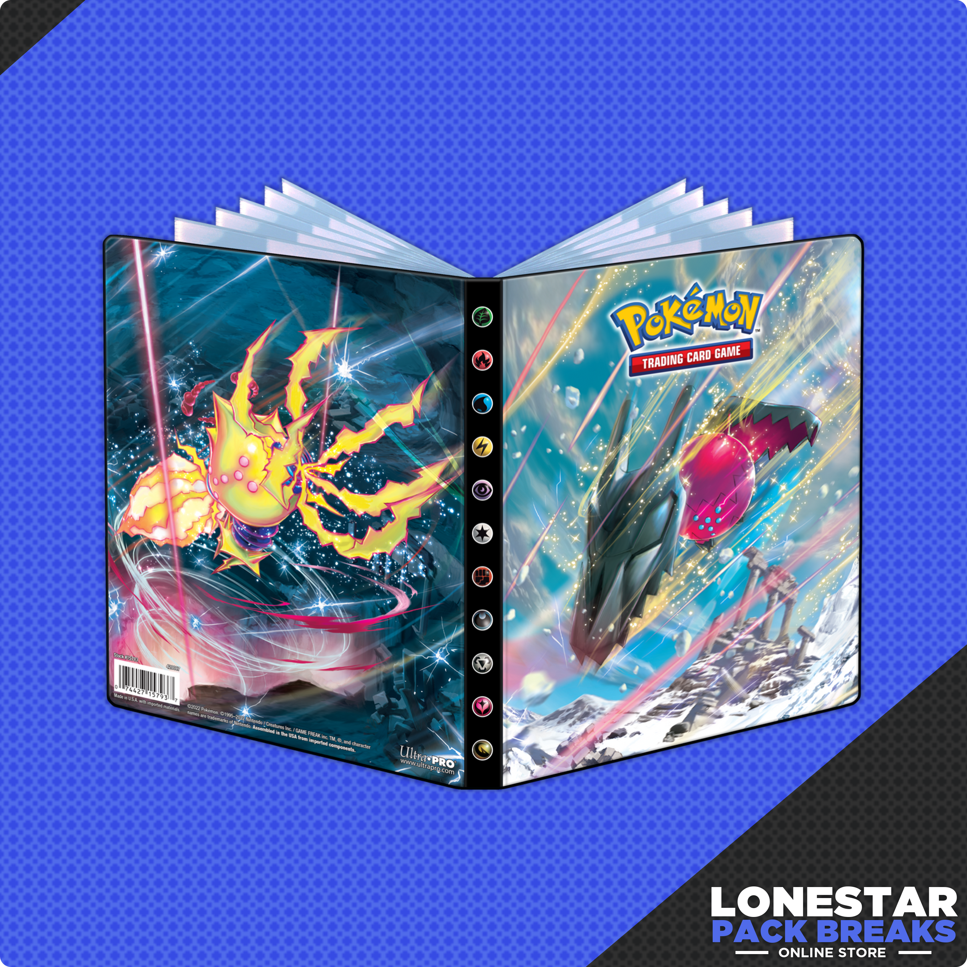 Silver Tempest 4-pocket Ultra PRO- Binder Portfolios