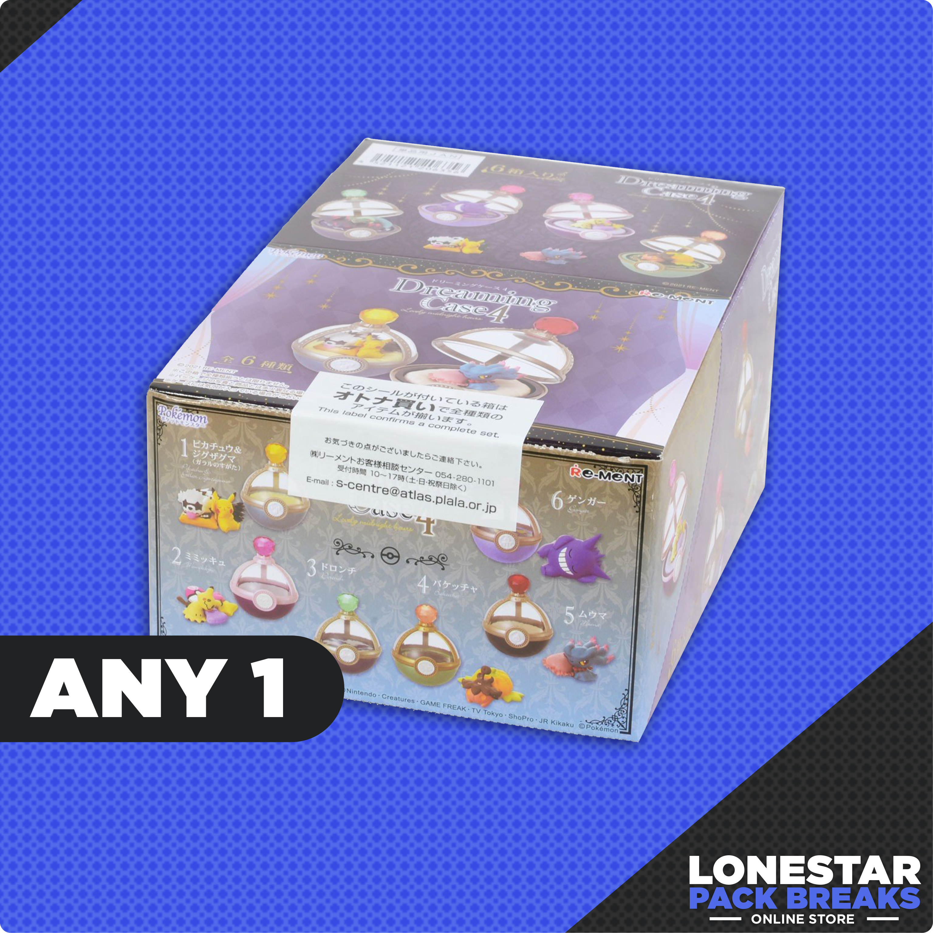 Pokemon Dreaming Case Collection 4