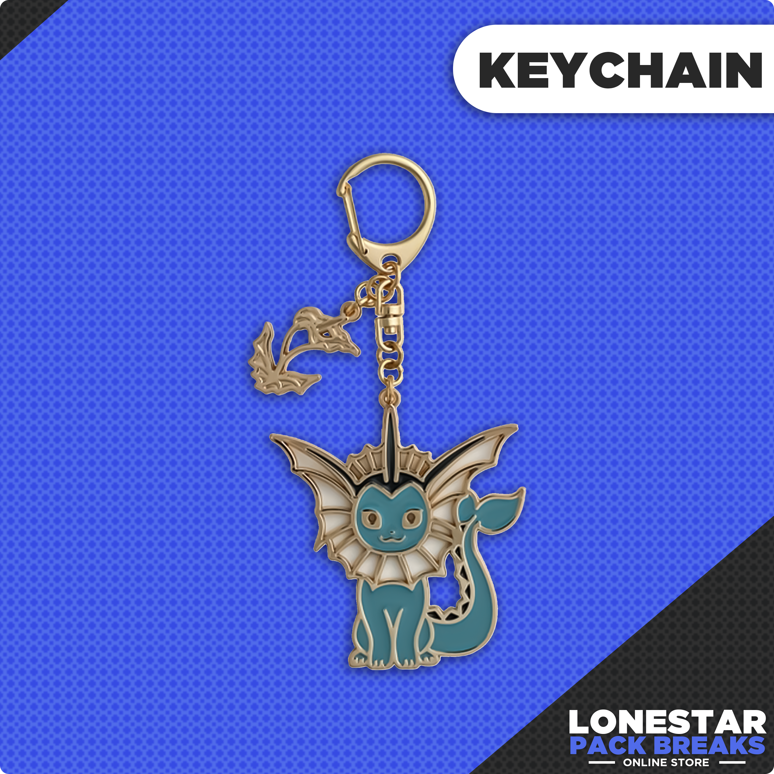 Eevee Collection Vaporeon Keychain