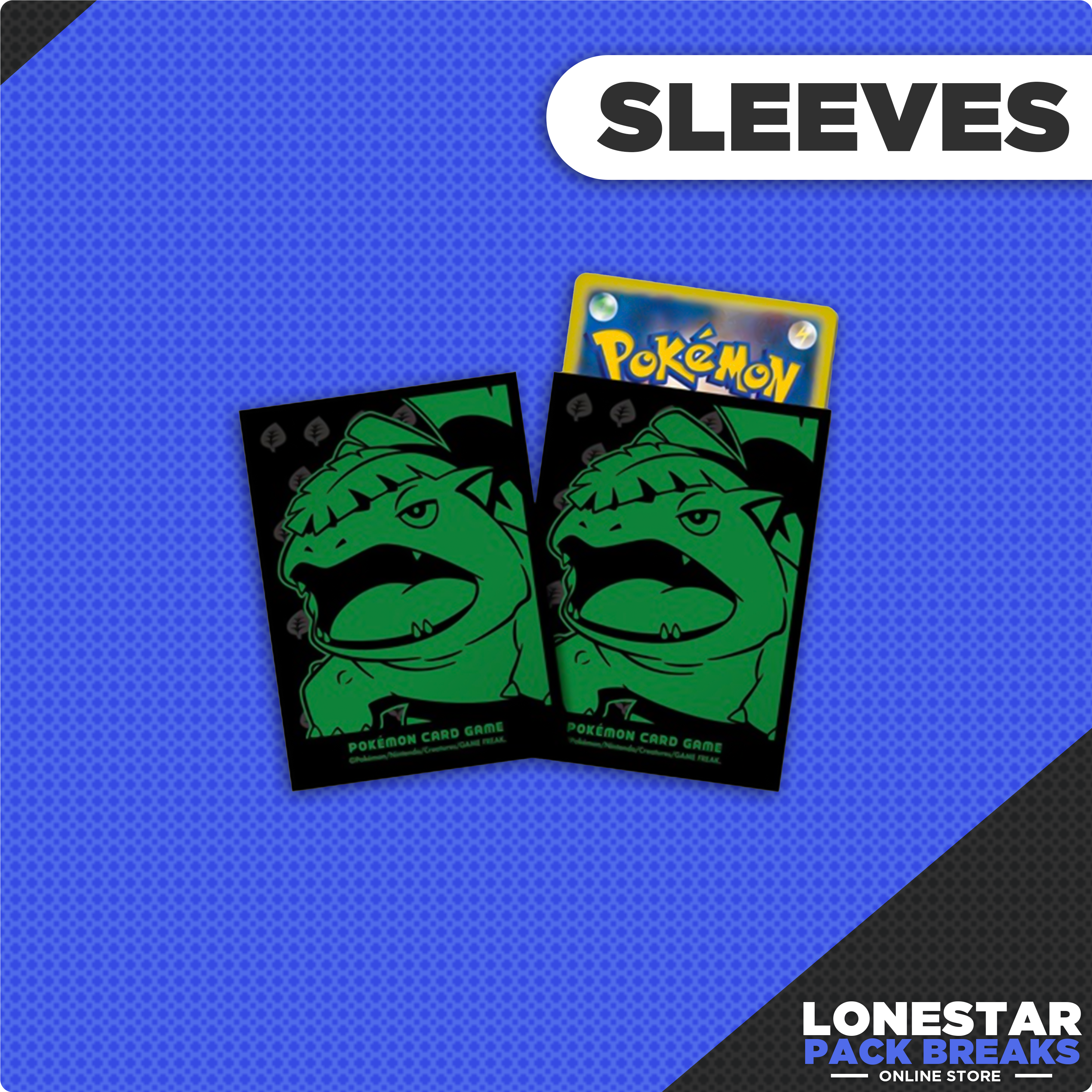 Metallic Venusaur Pokemon Center Japan Sleeves