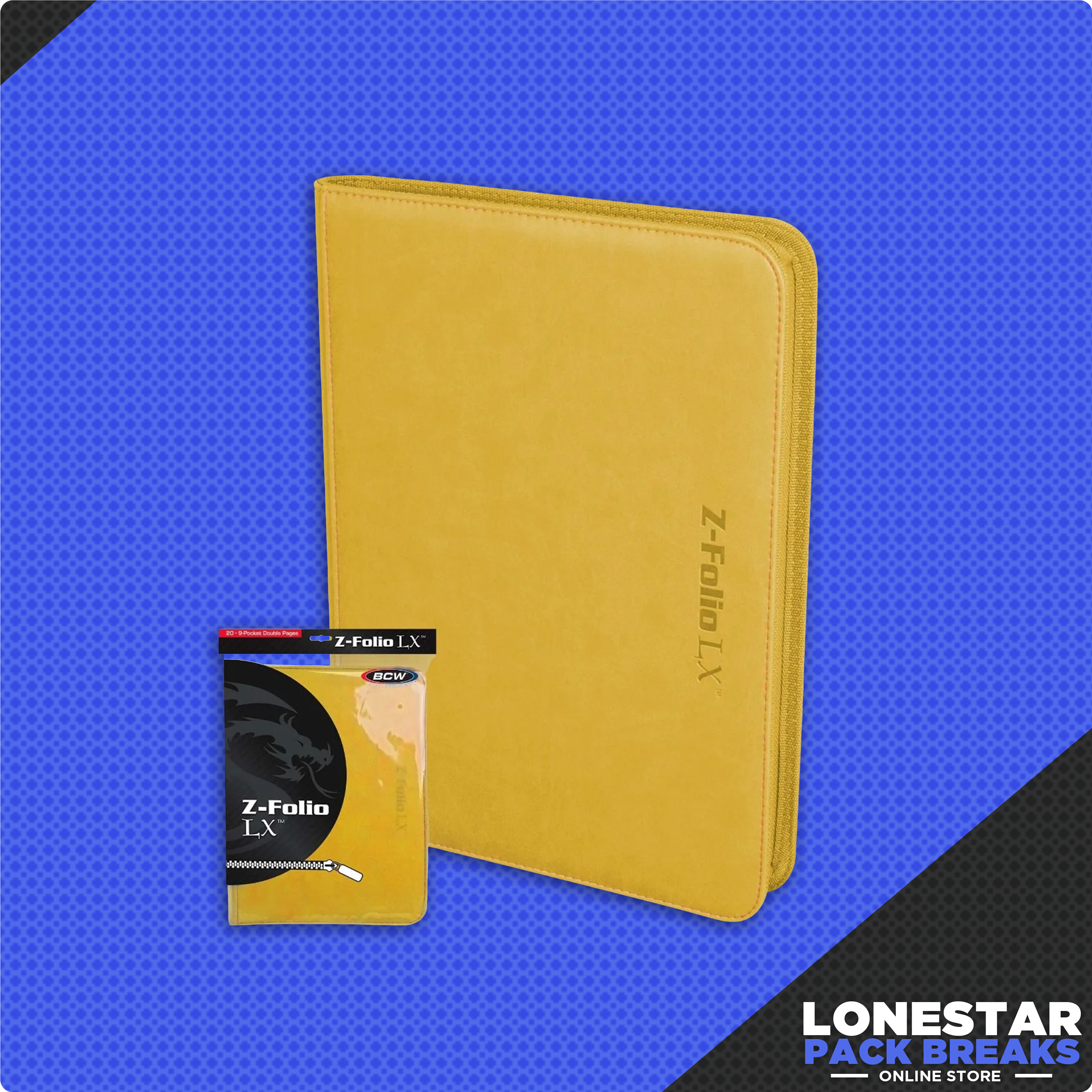 Z-Folio LX (YELLOW) 9-Pocket