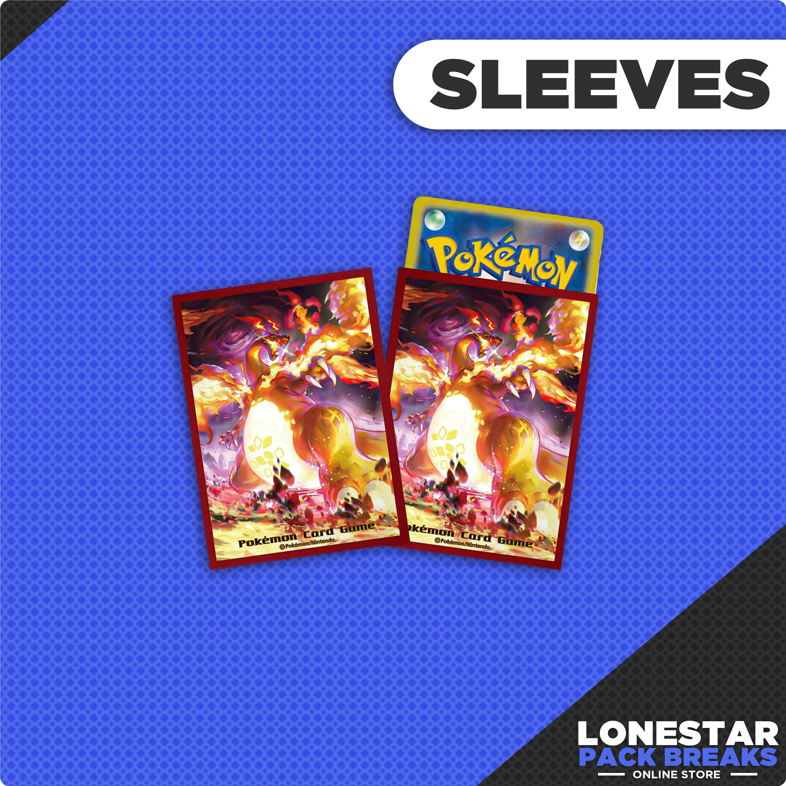 Charizard Vmax Pokemon Center Japan Sleeves