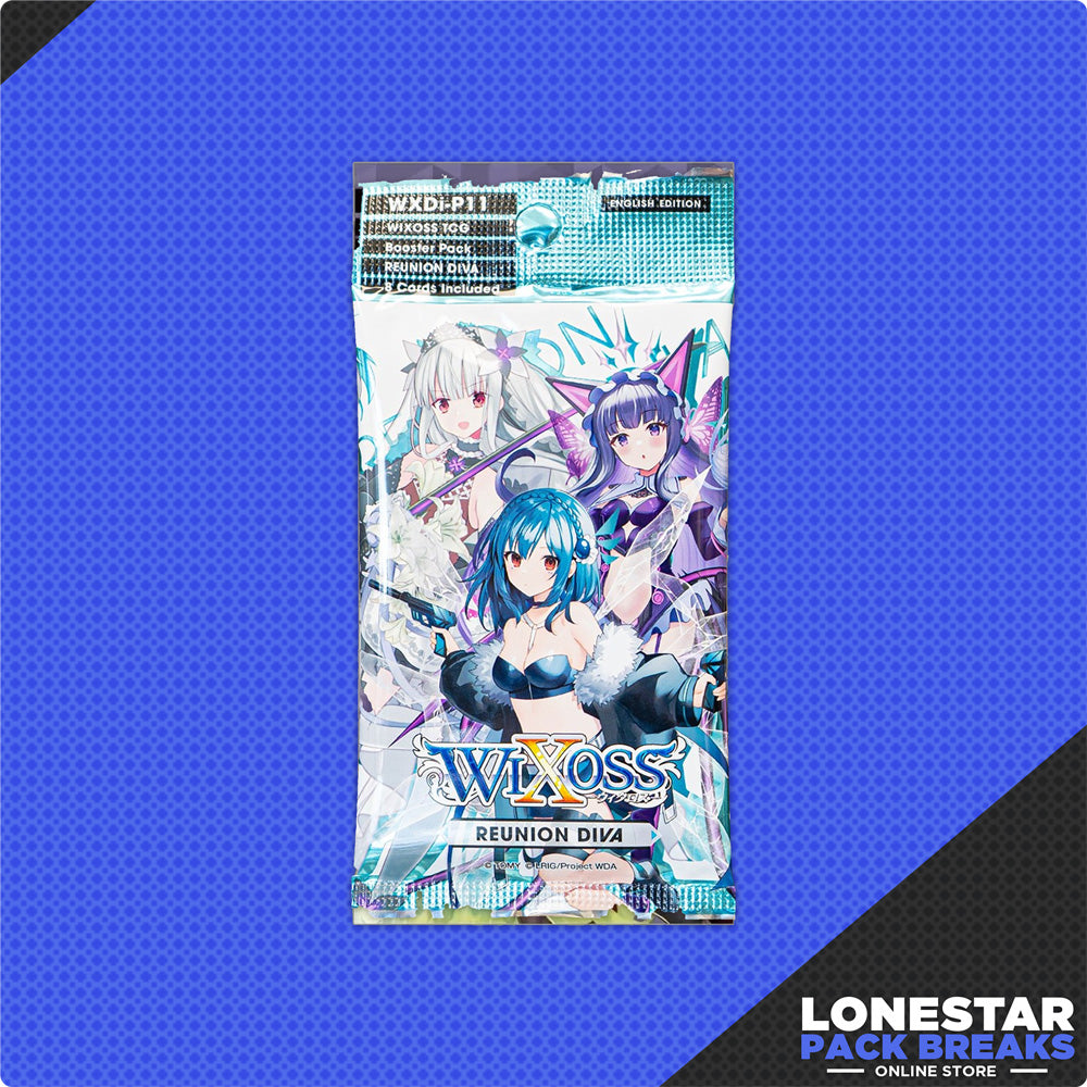 WiXoss Reunion Diva WXDi-P11 Booster Pack - ENGLISH