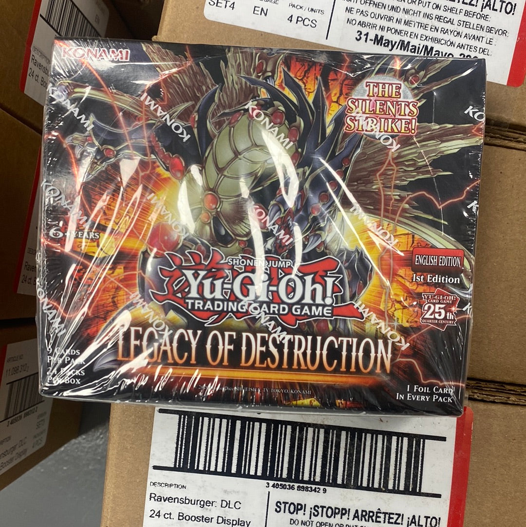 YuGiOh! Legacy of Destruction Booster Box
