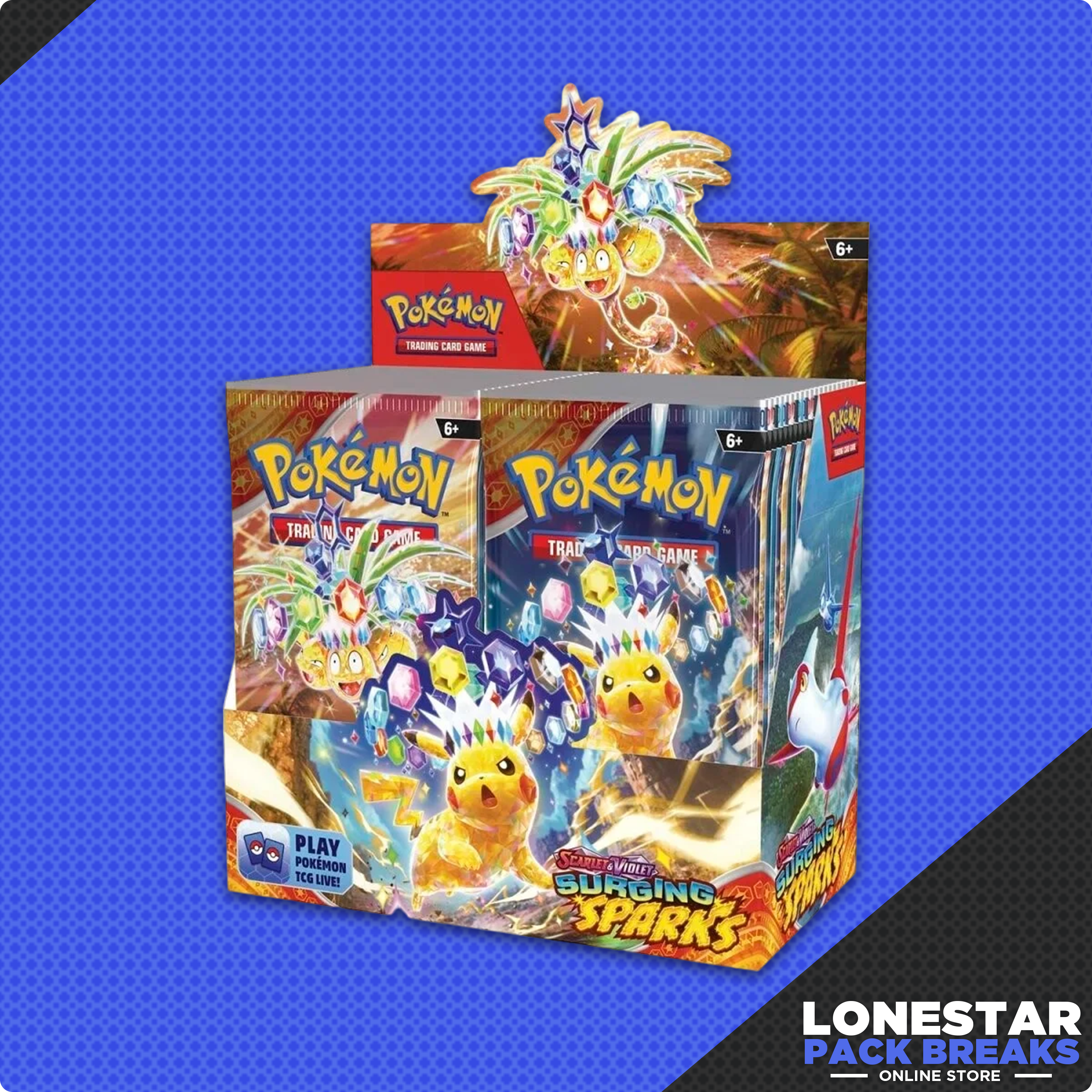 Pre-Order SURGING SPARKS: Booster Box (Releases 11/8)