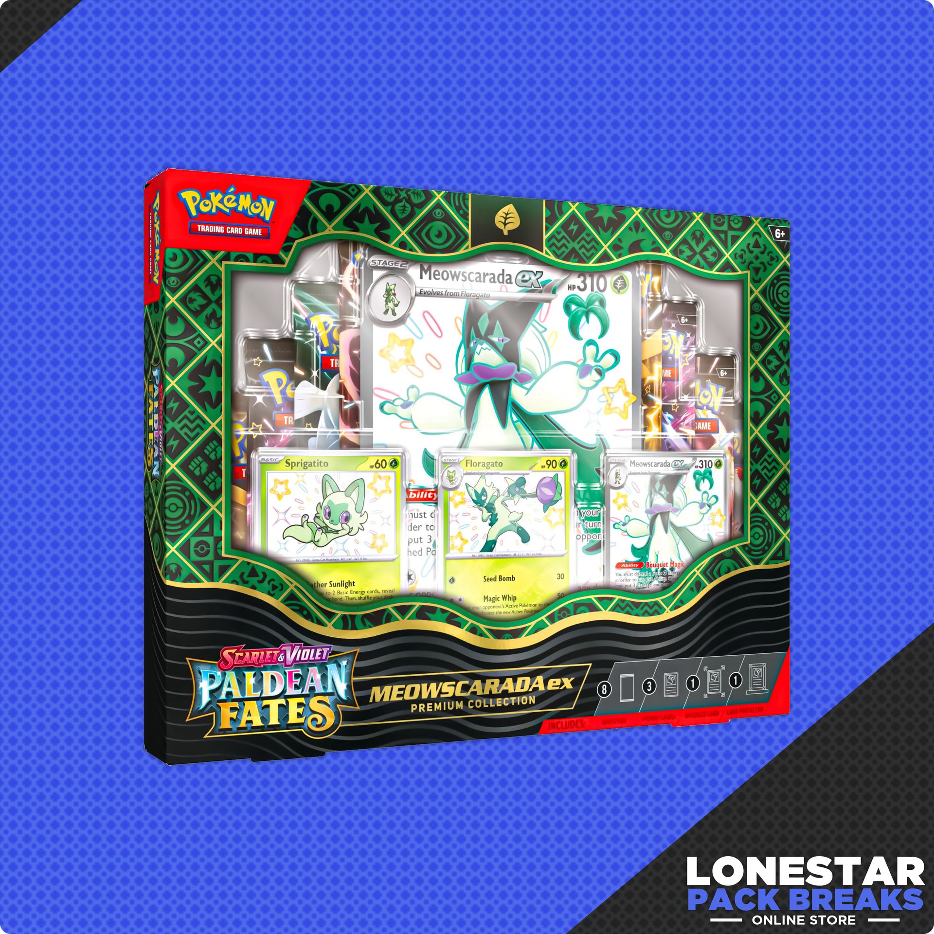 PALDEAN FATES: POKEMON EX PREMIUM COLLECTION PALDEAN FATES: POKEMON EX PREMIUM COLLECTION