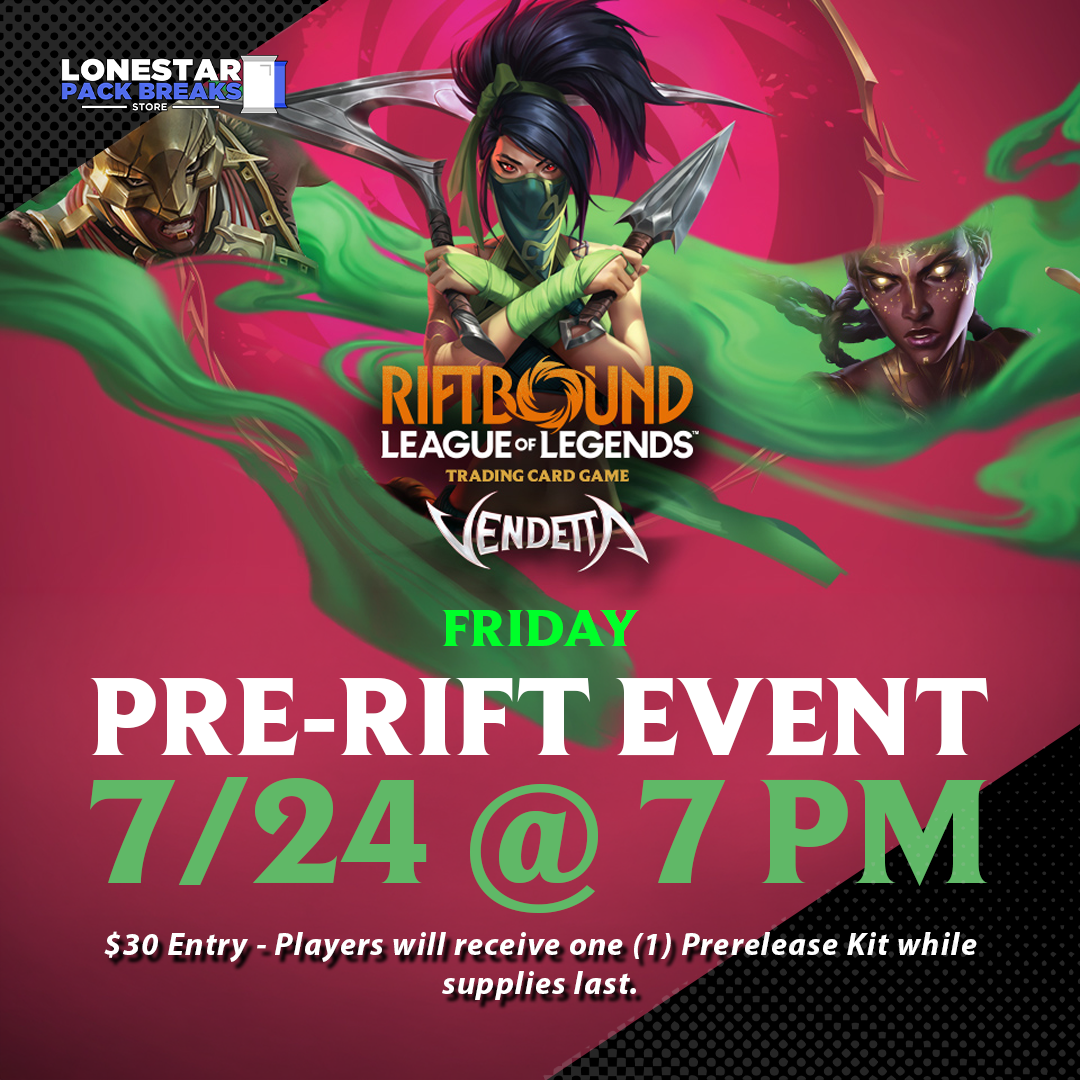 Riftbound: Vendetta Pre-Rift Event [ 7/24/26 - Friday ]