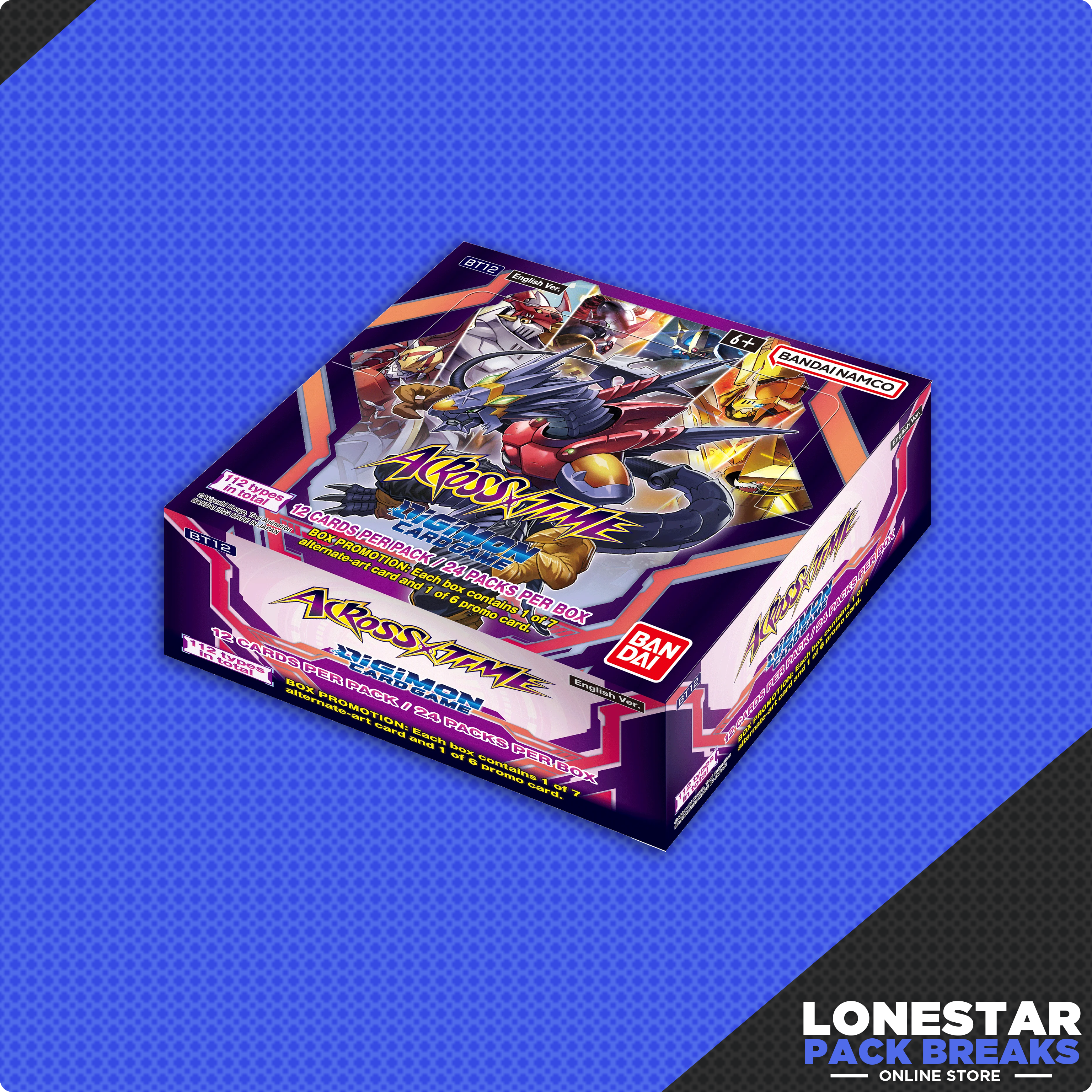 Digimon BT-12 Across Time Booster Box