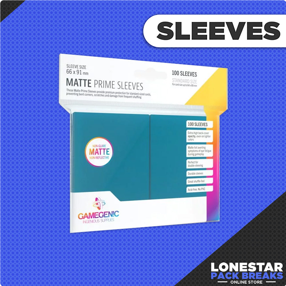 Gamegenic Sleeves Matte Blue Card Sleeves - GameGenic Standard Size Protective Sleeves (Pack) Dragon Shield Dual Matte Gamegenic Sleeves Matte Blue Card Sleeves - GameGenic Standard Size Protective Sleeves (Pack) Dragon Shield Dual Matte