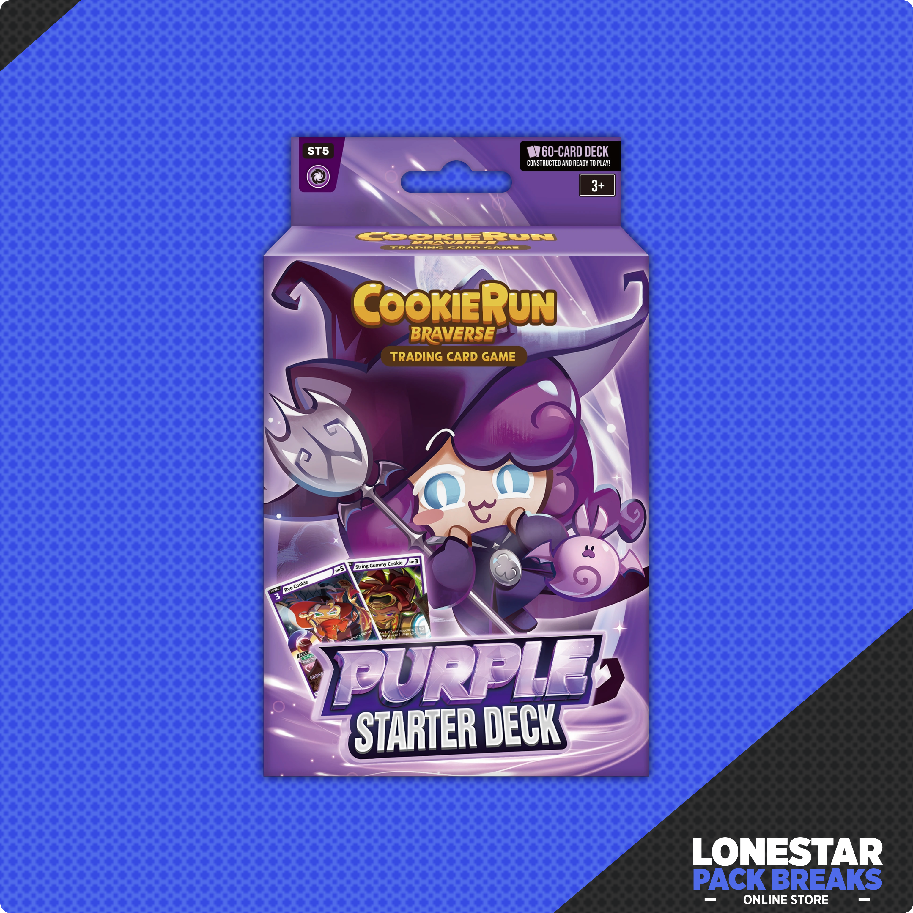 CookieRun: Braverse TCG Purple Starter Deck