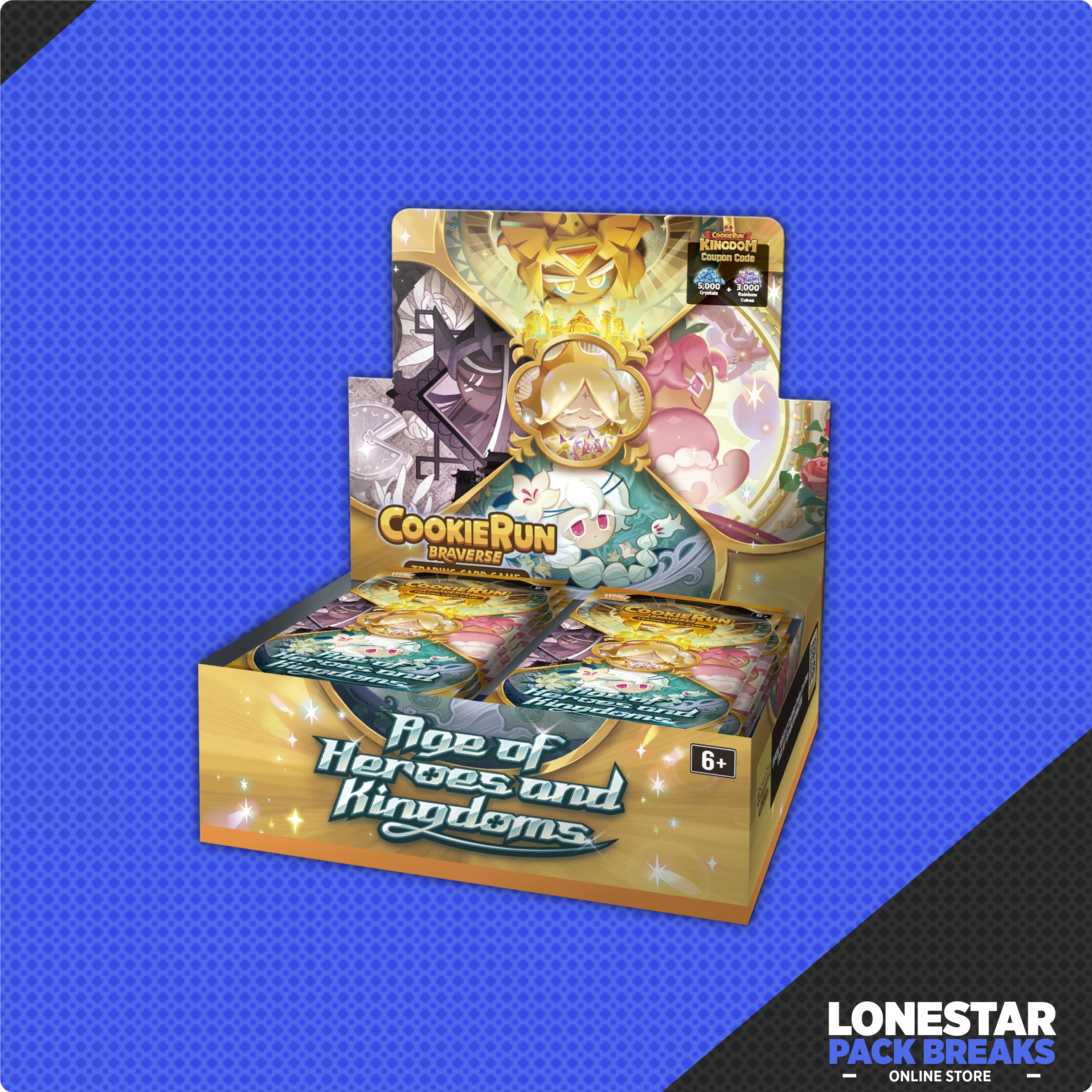 CookieRun: Braverse TCG - Age of Heroes and Kingdoms - Booster Box
