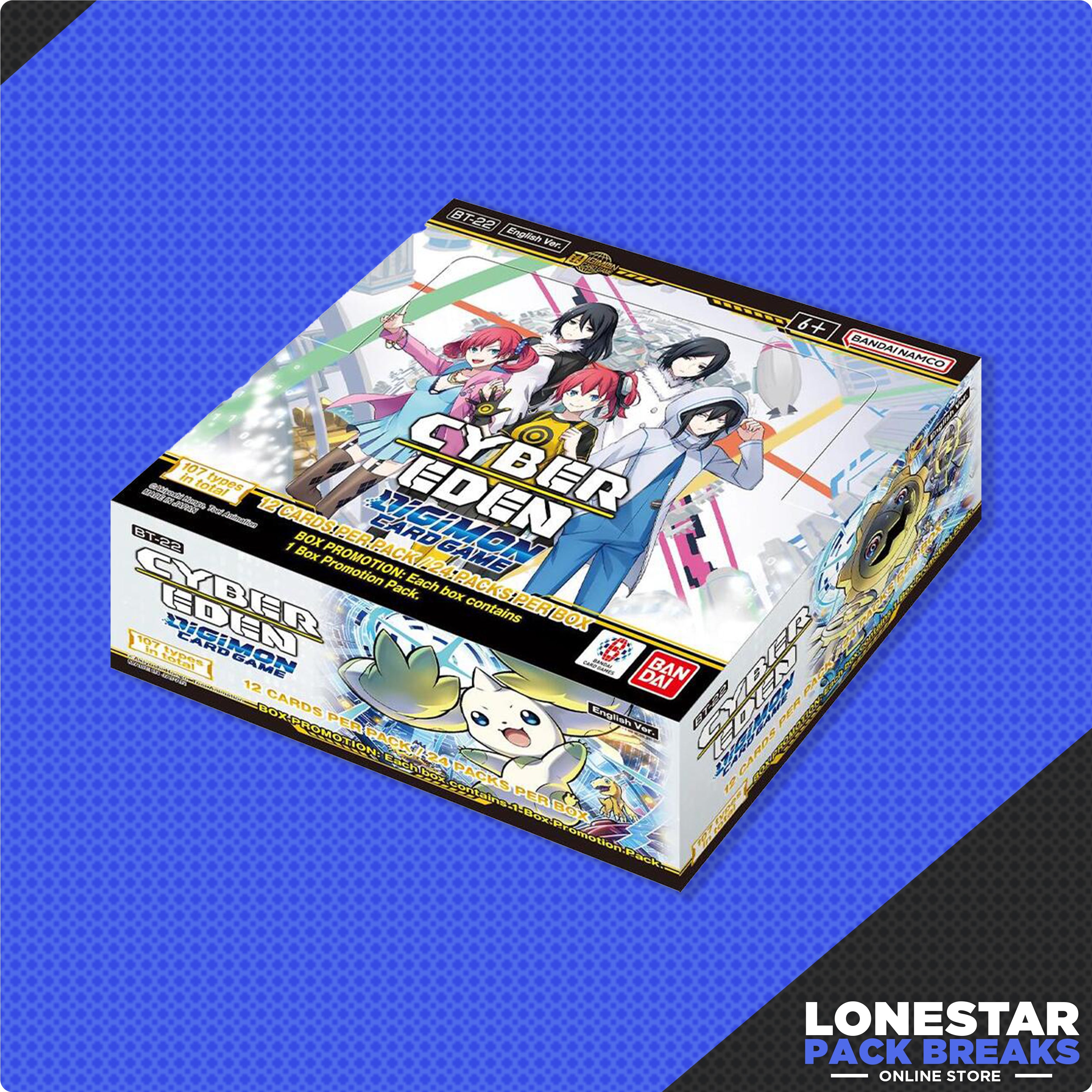 Digimon Card Game: Cyber Eden [BT-22] Booster Box - English