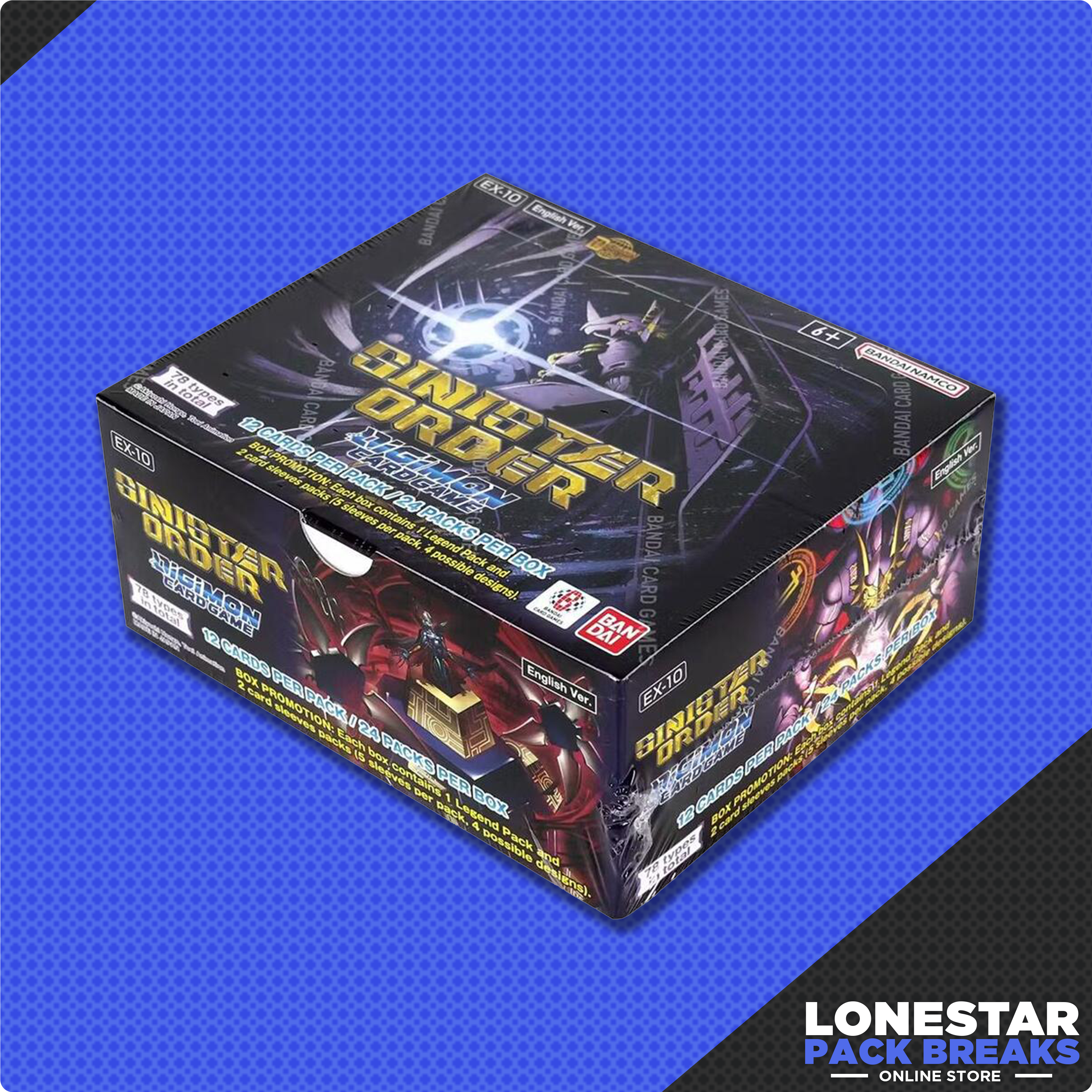 Digimon Card Game: Sinister Order [EX-10] Booster Box - English