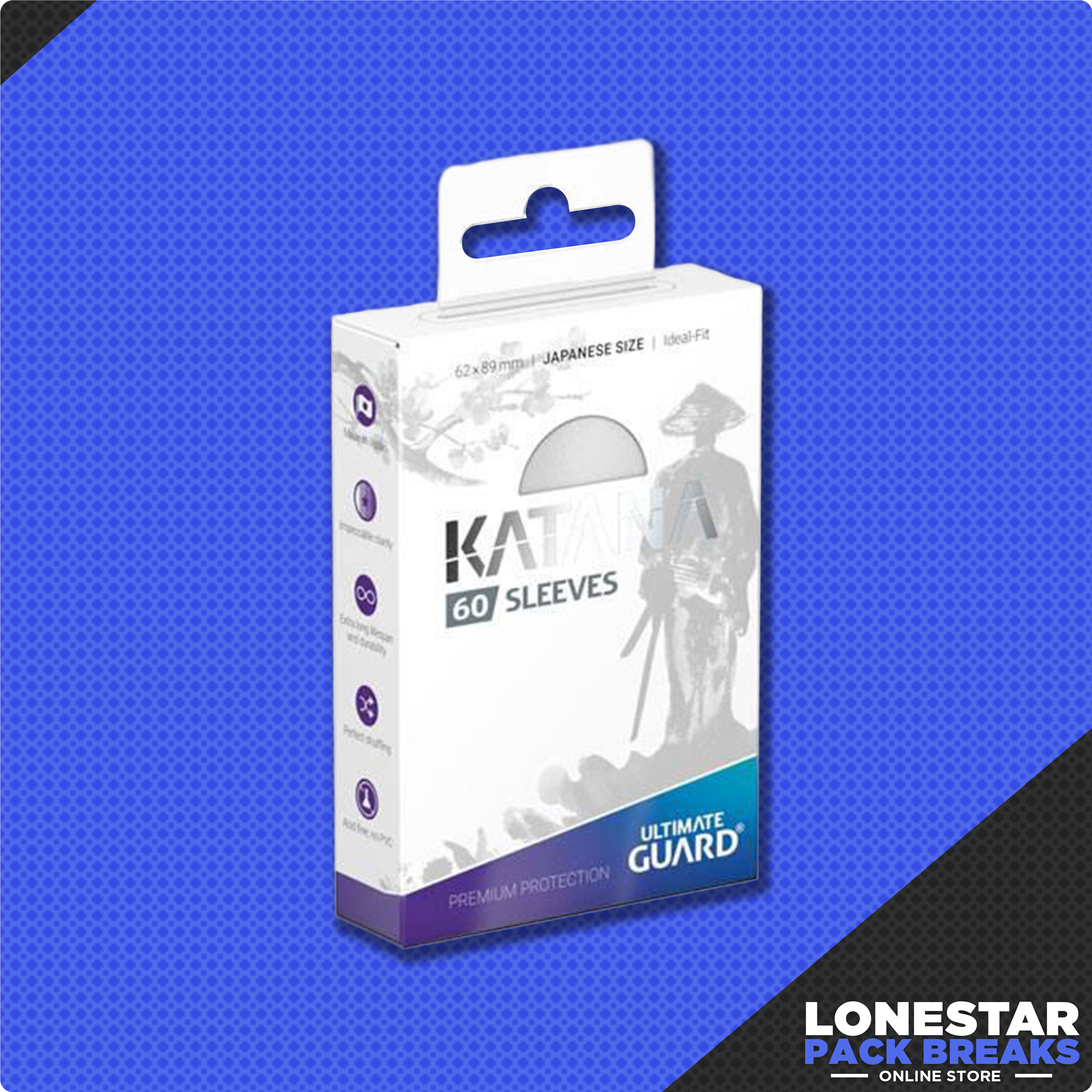 Ultimate Guard Katana Sleeves 60CT Japanese Size