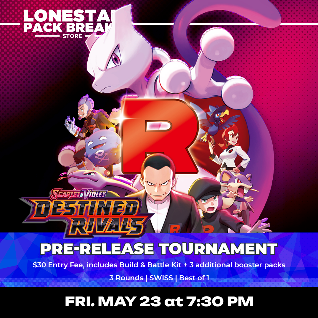Destined Rivals PRERELEASE Event [5/23/25] Fri. May 23th 7:30pm In-Store Play Event