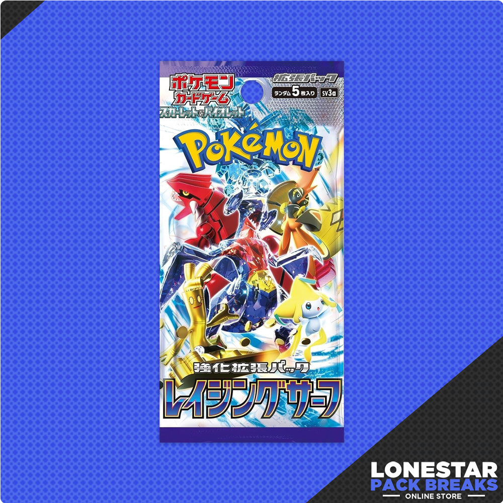Pokemon Card Scarlet & Violet Raging Surf sv3a Booster Pack -Japanese