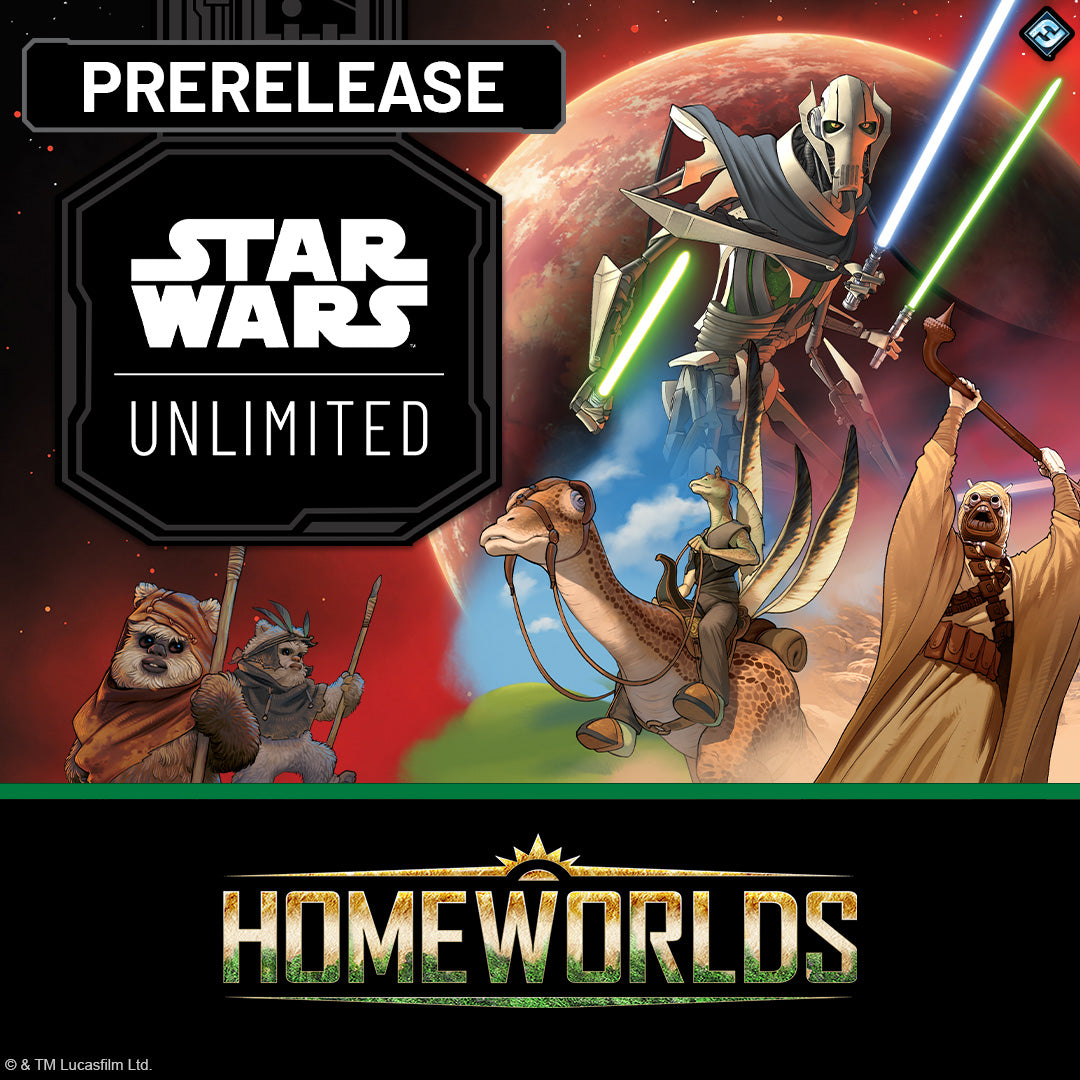 Star Wars Unlimited: Homeworlds Prerelease Event [THR. 10/8/26]