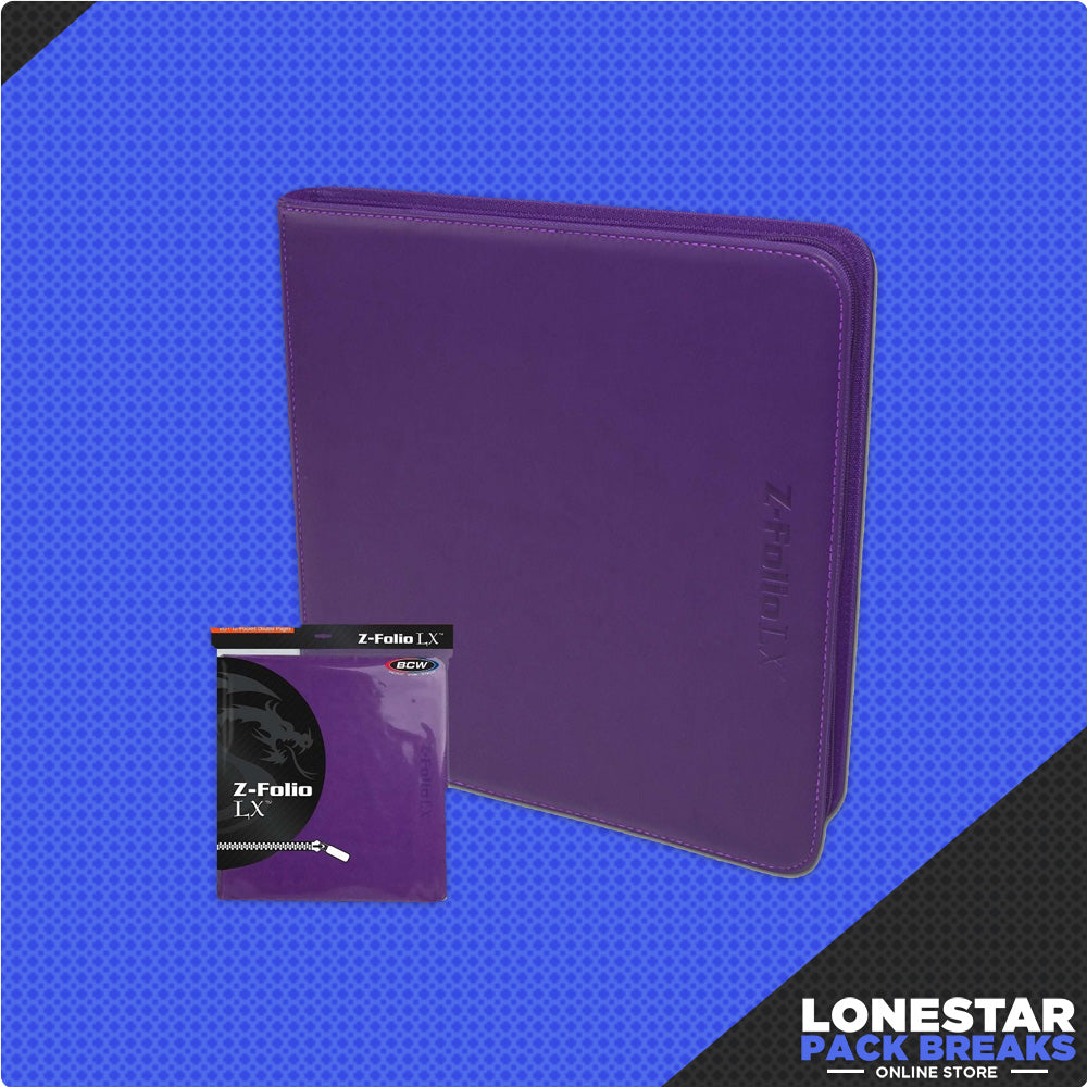 Z-Folio LX (Purple) 12-Pocket