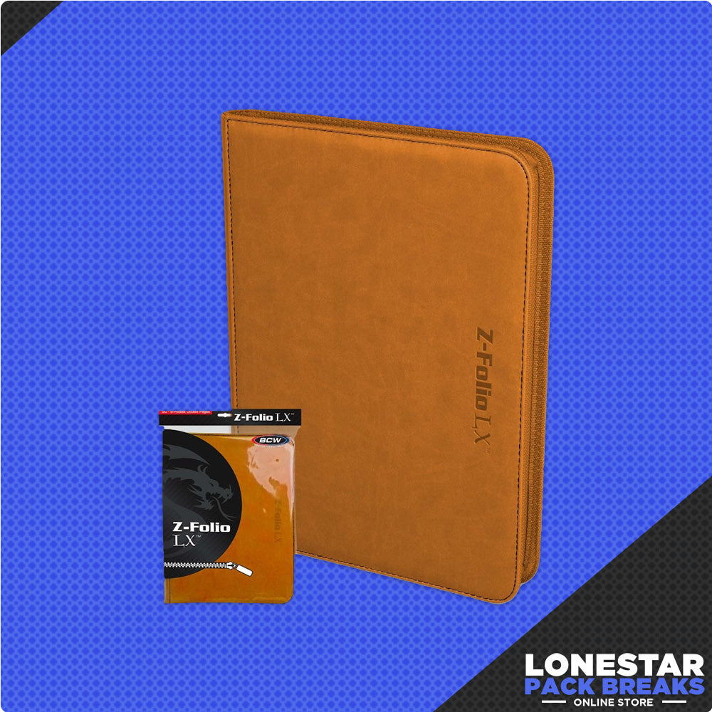 Z-Folio LX (Orange) 9-Pocket