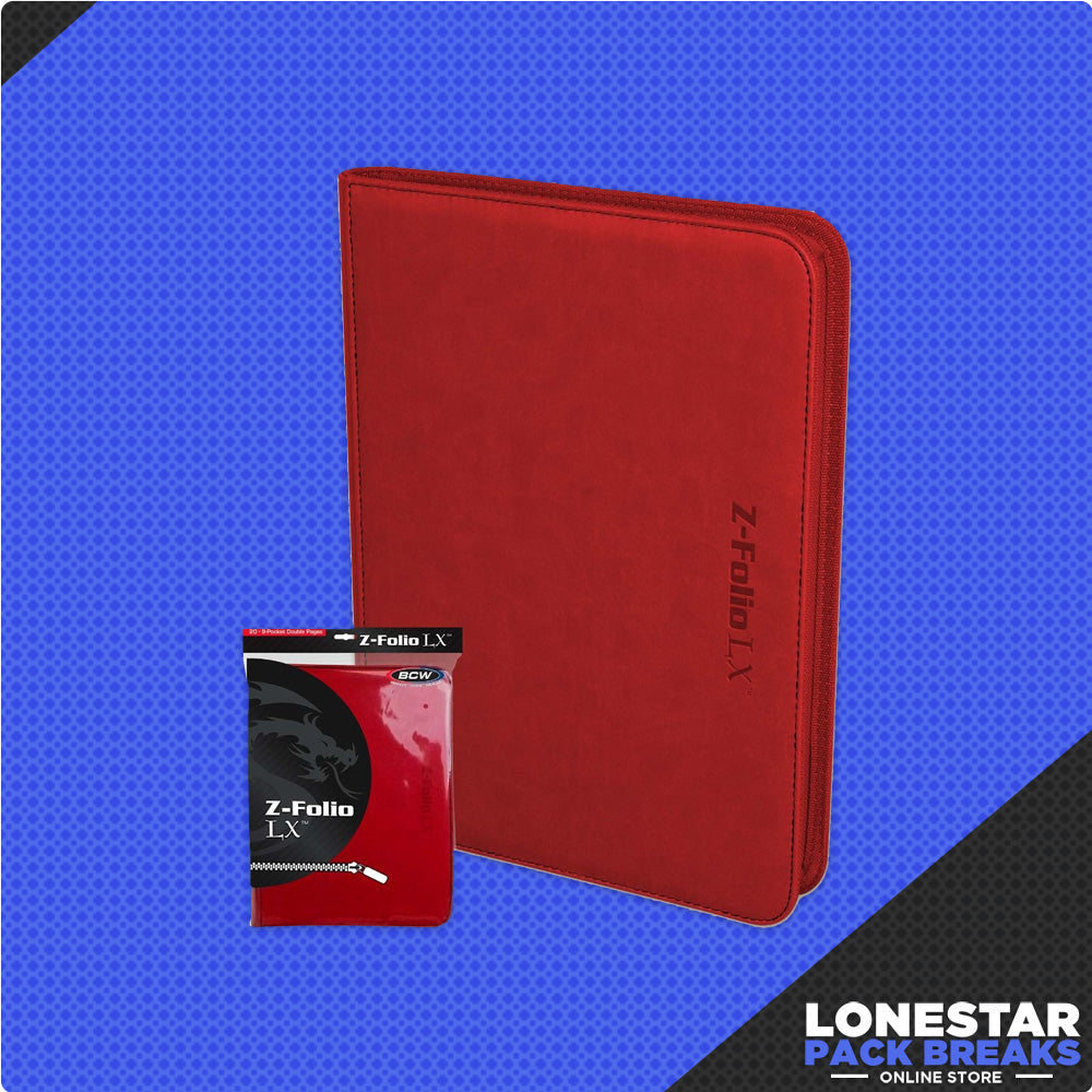 Z-Folio LX (Red) 9-Pocket