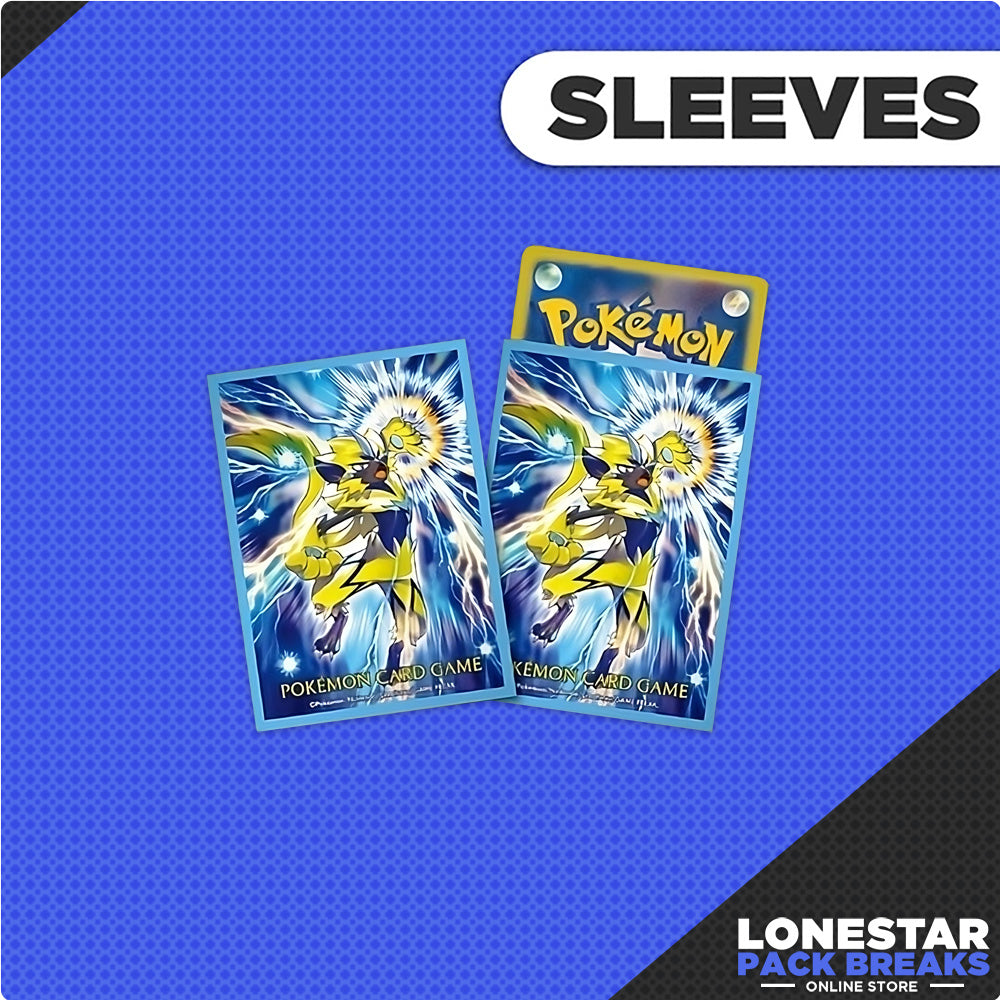 Pokemon Center Japan Exclusive Card Sleeves - Zeraora Version 2