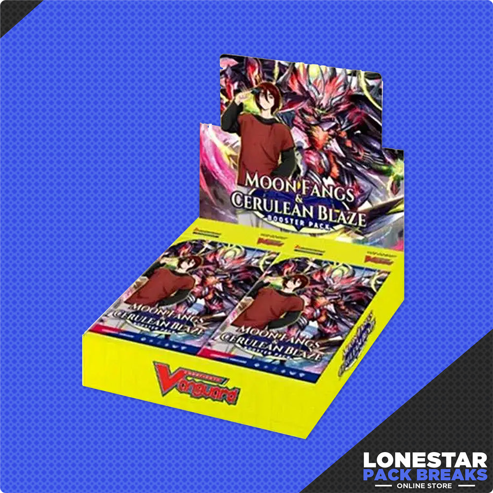 Cardfight!! Vanguard DZ-BT07: Moon Fangs & Cerulean Blaze Booster Box