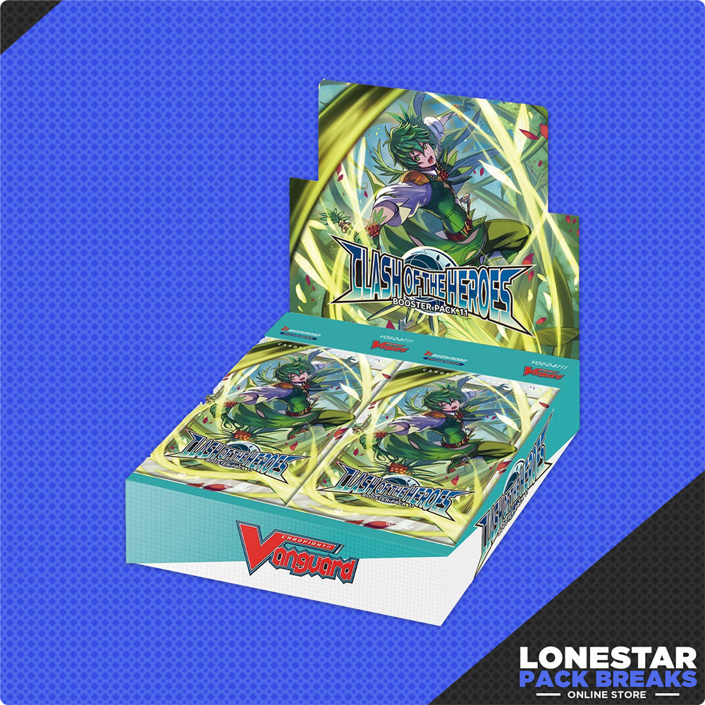 Cardfight!! Vanguard D-BT11: Clash of the Heroes Booster Box