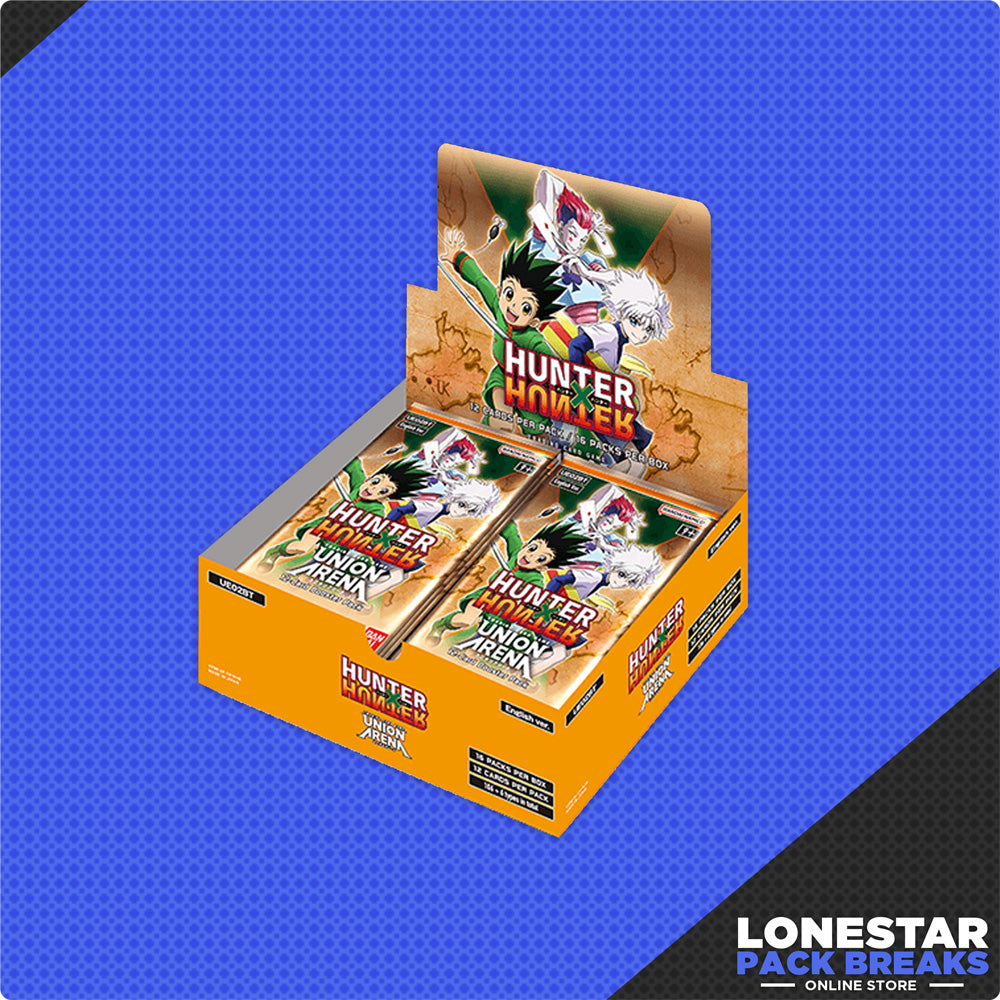 hunter x hunter booster box english PRE-ORDER Union Arena: Hunter X Hunter ENGLISH Booster Box UE02BT