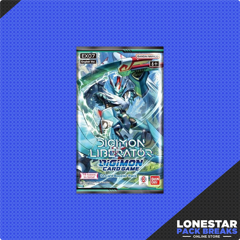 Digimon Card Game: Digimon Liberator [EX-07] Booster Pack - English