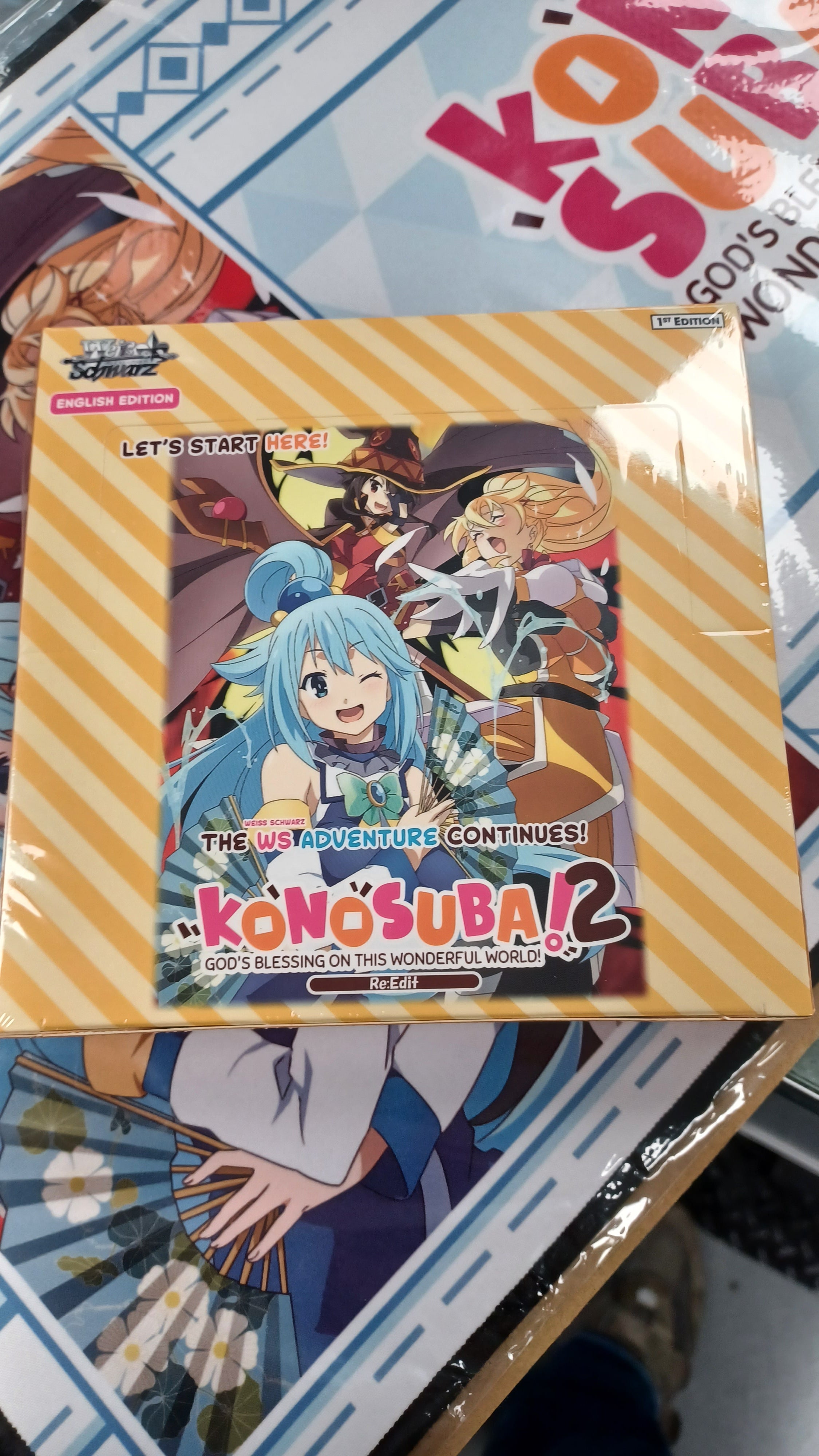 Weiss Schwarz: Konosuba! 2 God's Blessing on this wonderful world Re:Edit Booster Box - English