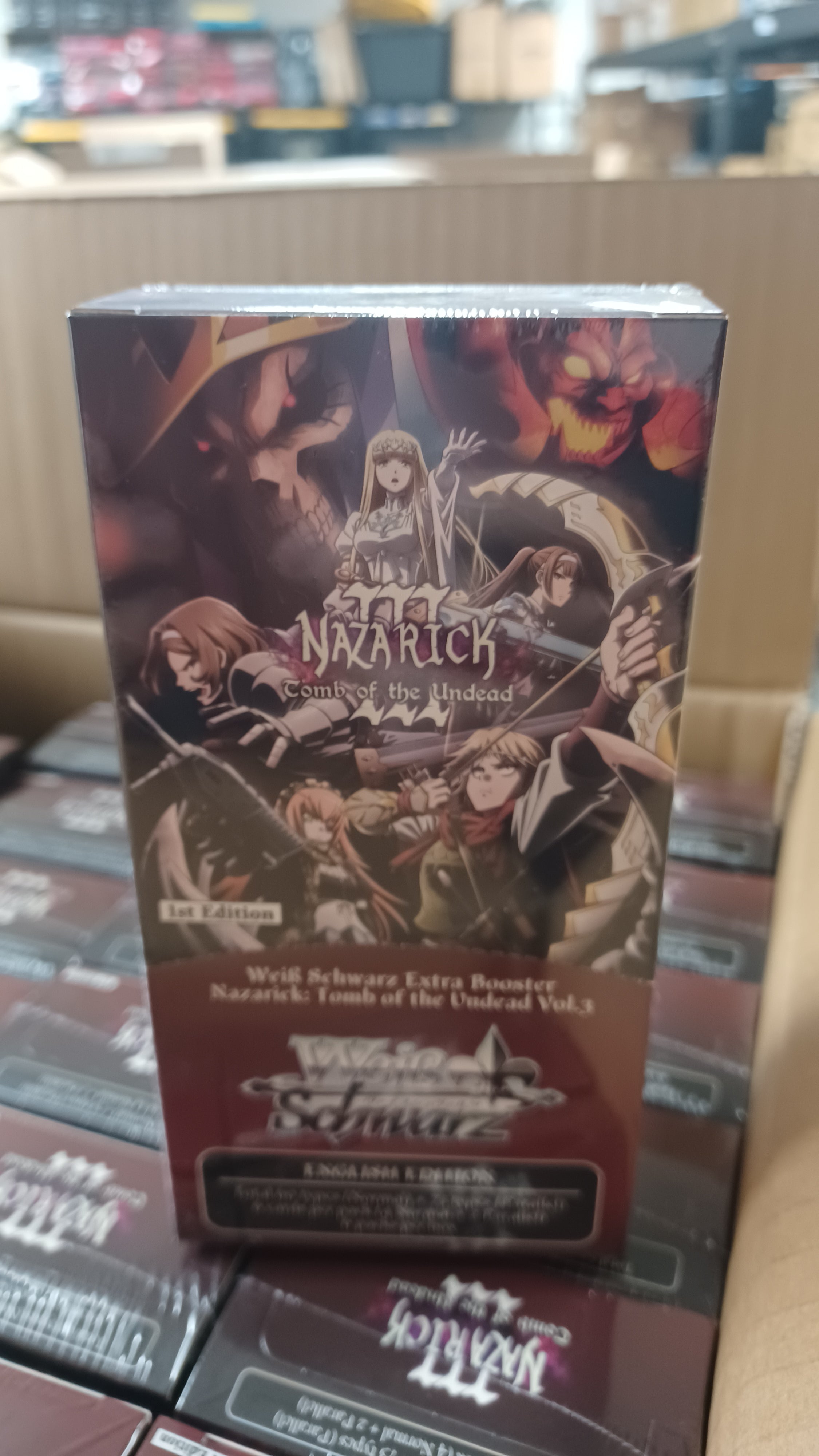 Weiss Schwarz: Nazarick Tomb of the Undead Vol 3 Booster Box - English