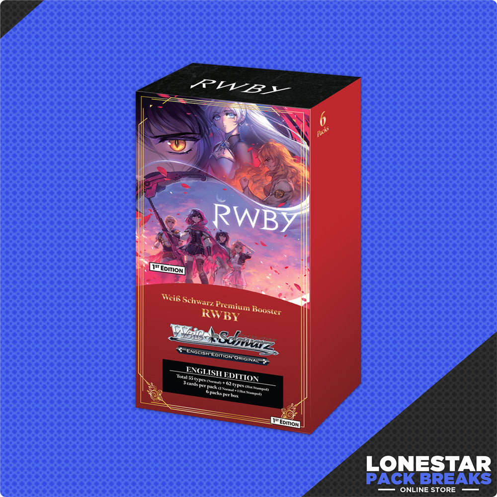 Weiss Schwarz RWBY Premium Booster Box- ENGLISH